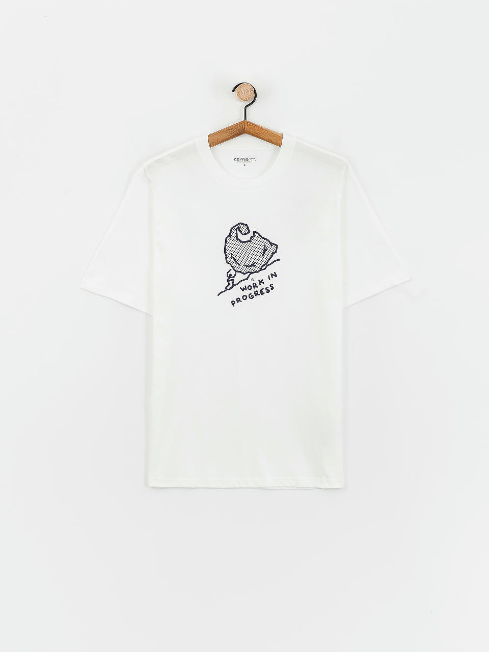 Tricou Carhartt WIP Move On Up (white/black)