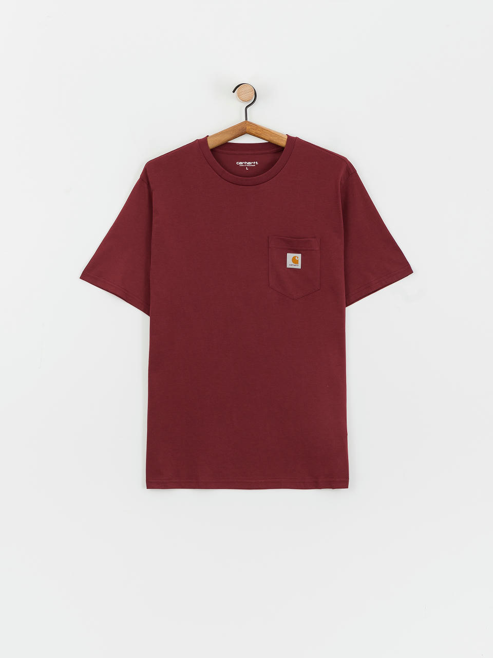 Tricou Carhartt WIP Pocket (malbec)