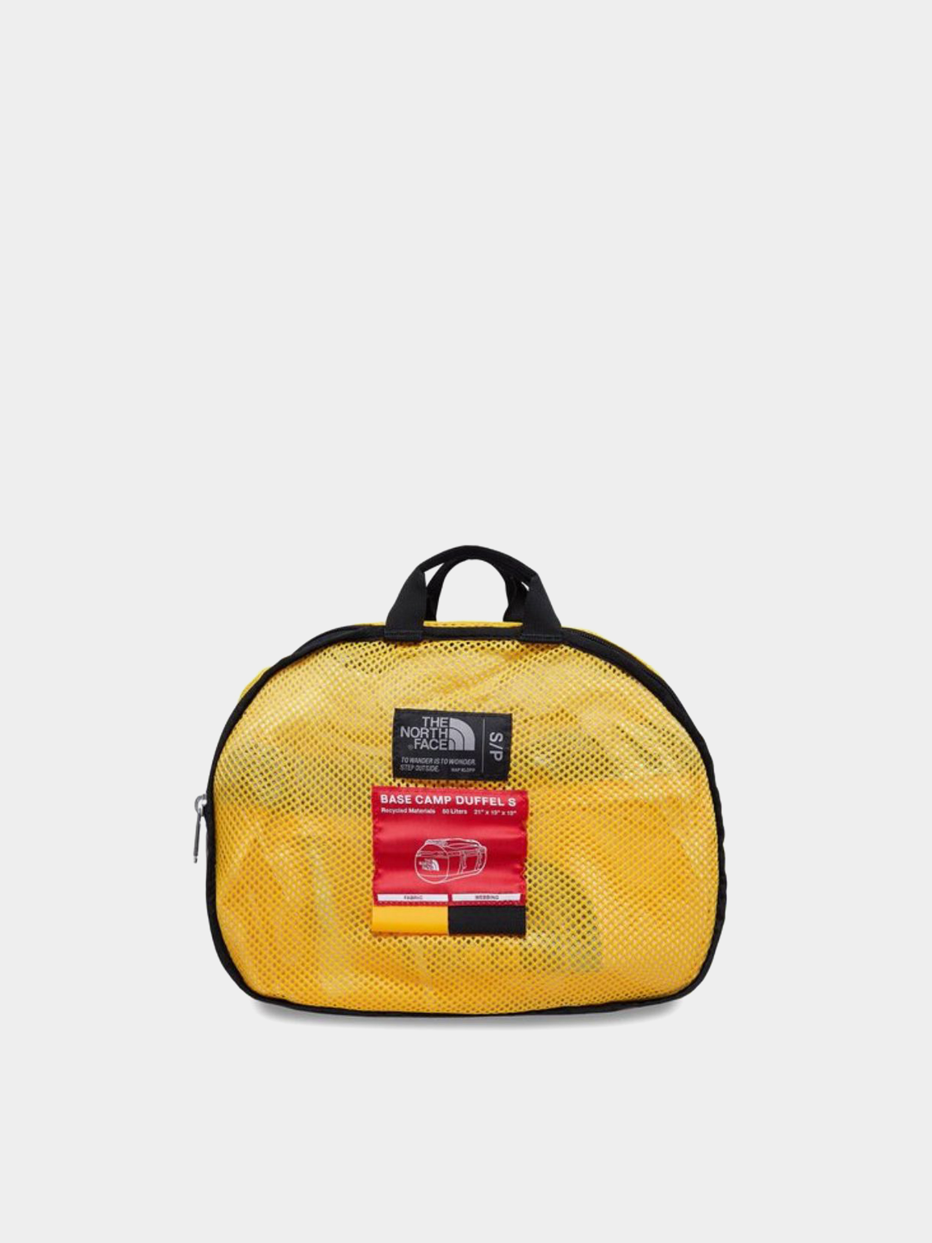 Geantă The North Face Base Camp Duffel S (summit gold tnf black n)
