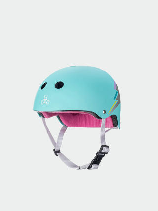 Cască Triple Eight The Certified Sweatsaver Helmet (teal hologram)