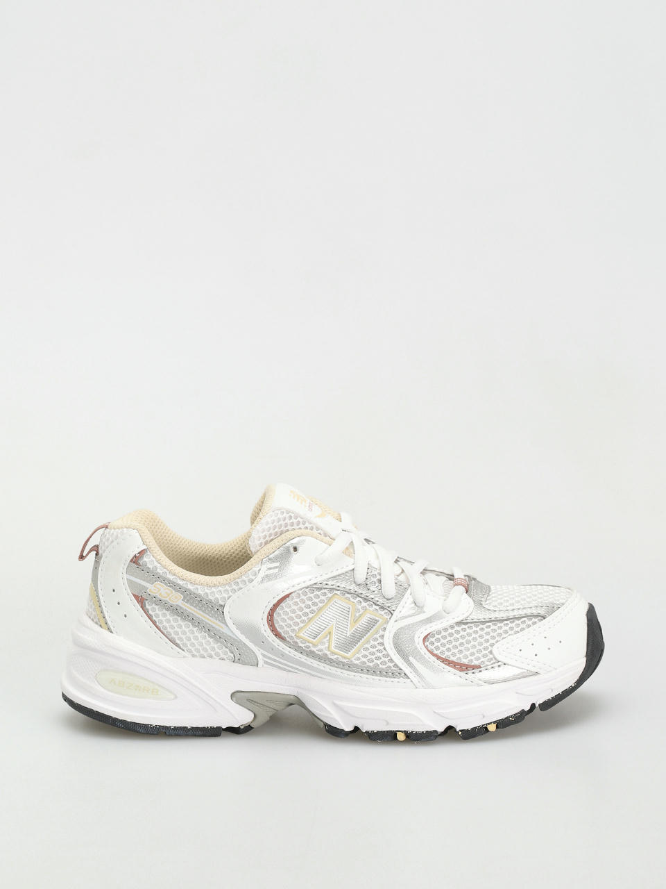 Pantofi New Balance 530 JR (white silver beige)