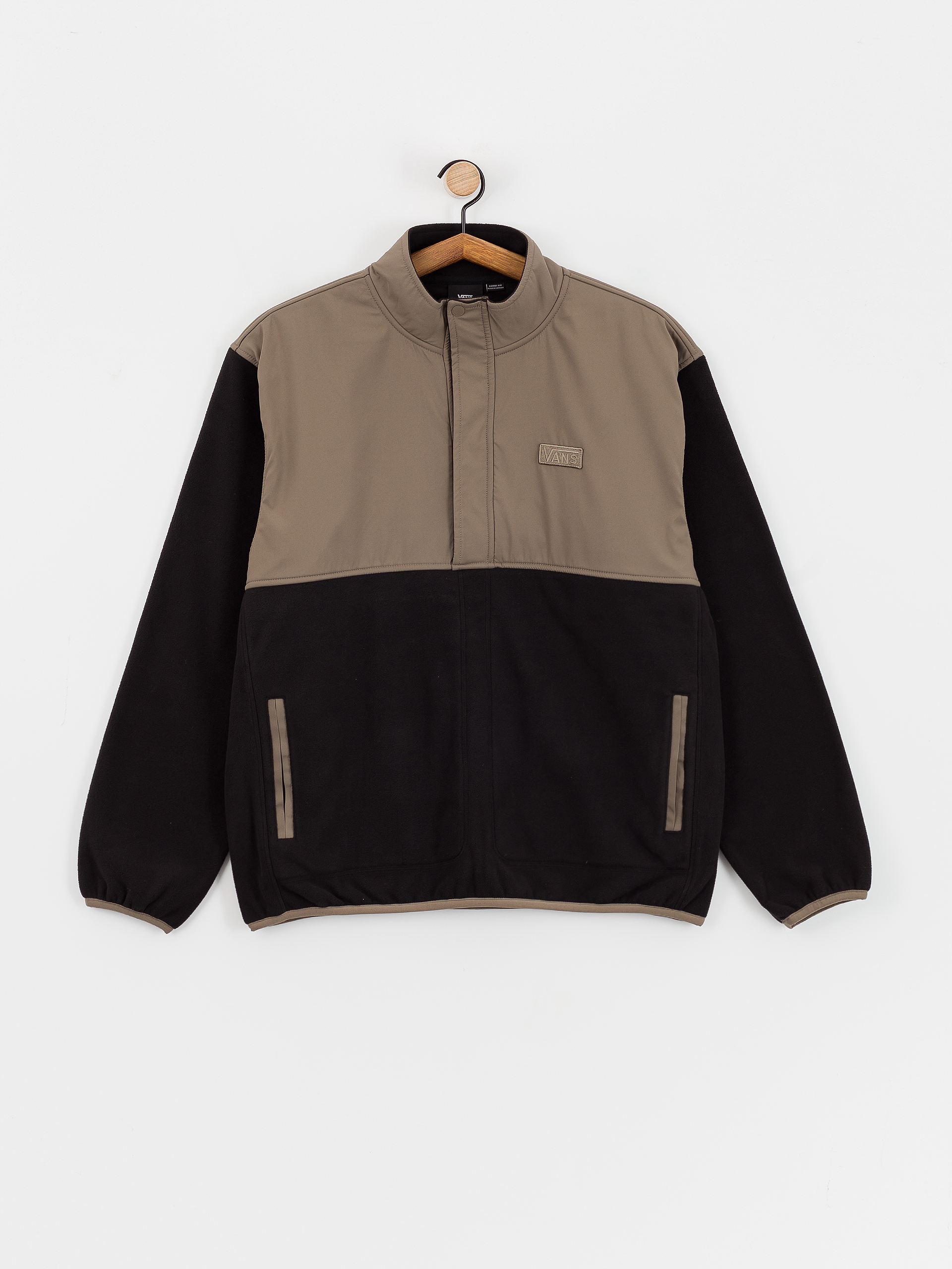 Pentru bărbați Hanorac din fleece Vans Ranford Polar Fleece Loose Hz (black/bungee cord)