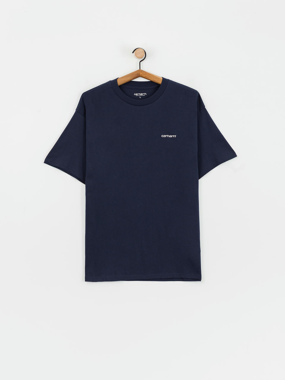 Tricou Carhartt WIP Script Embroidery (air force blue/white)