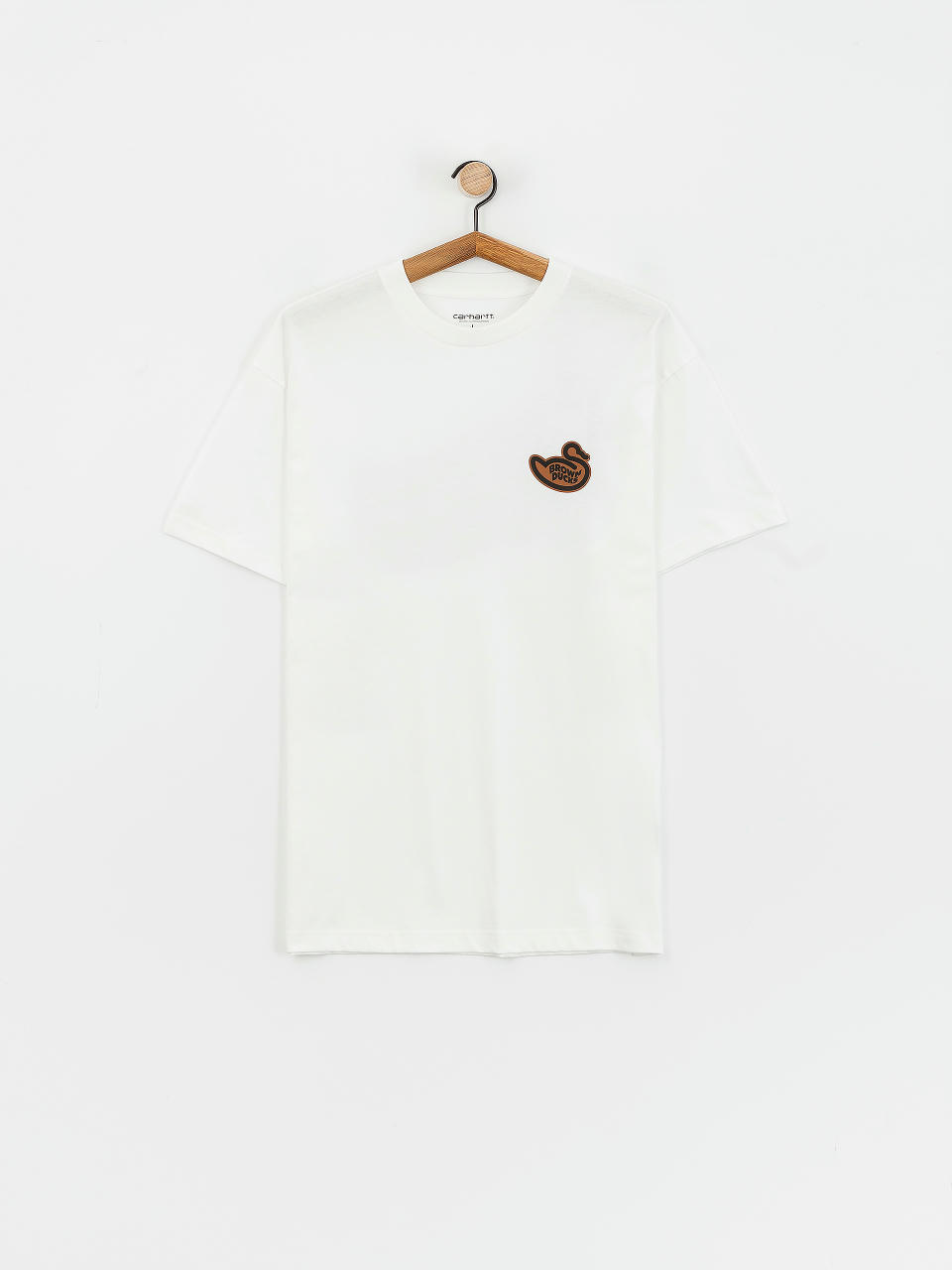 Tricou Carhartt WIP Brown Ducks (white)