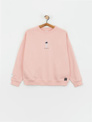 Hanorac RVCA Almost Everything Pocket Crew Wmn (blush)