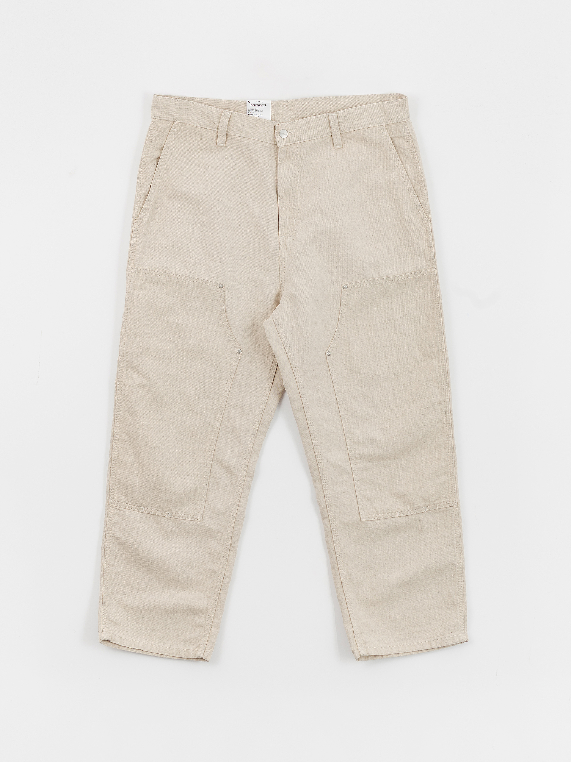 Pantaloni Carhartt WIP Walter Double Knee (natural)