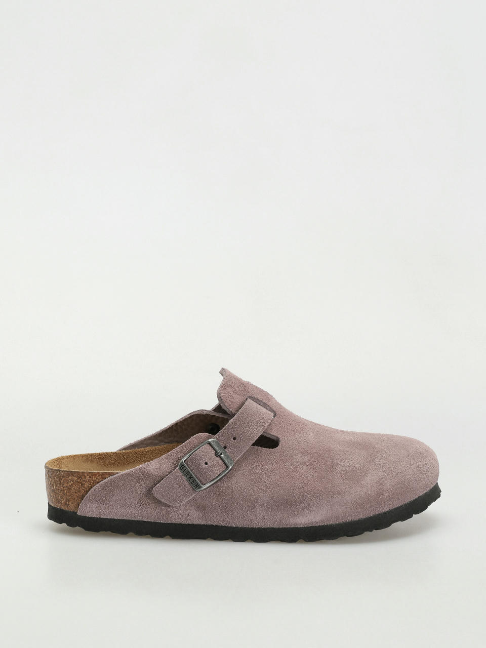 Șlapi Birkenstock Boston Suede Regular Wmn (faded purple)