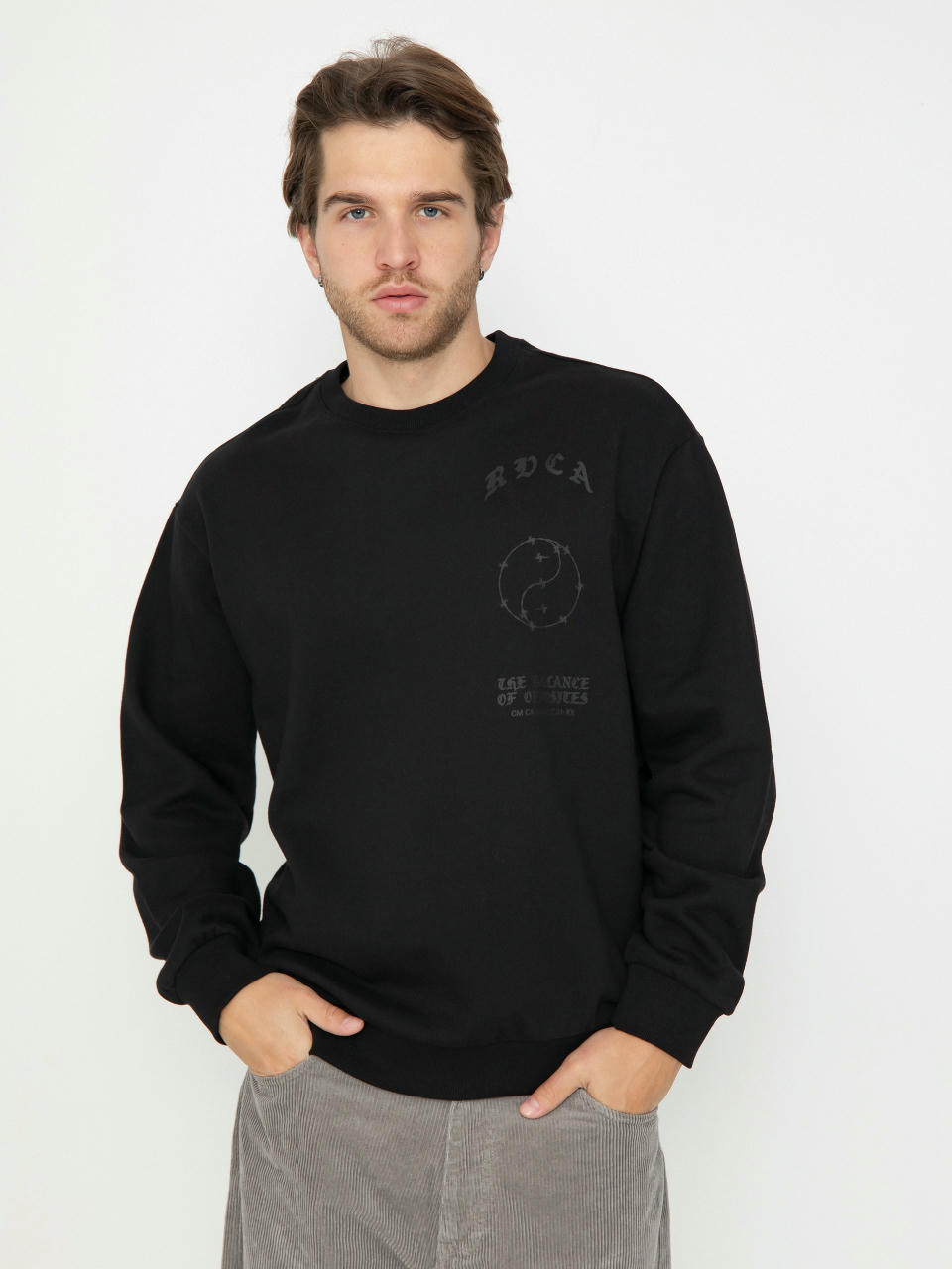 Hanorac RVCA Va Barb Crew (black)