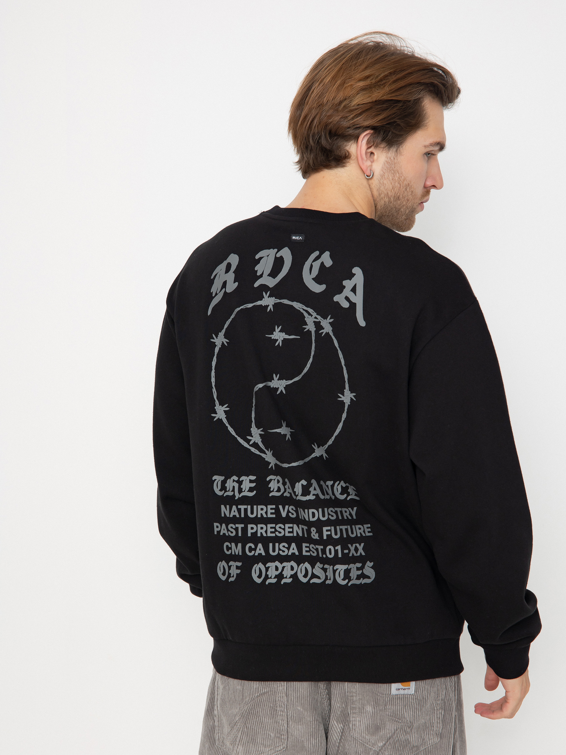 Hanorac RVCA Va Barb Crew (black)