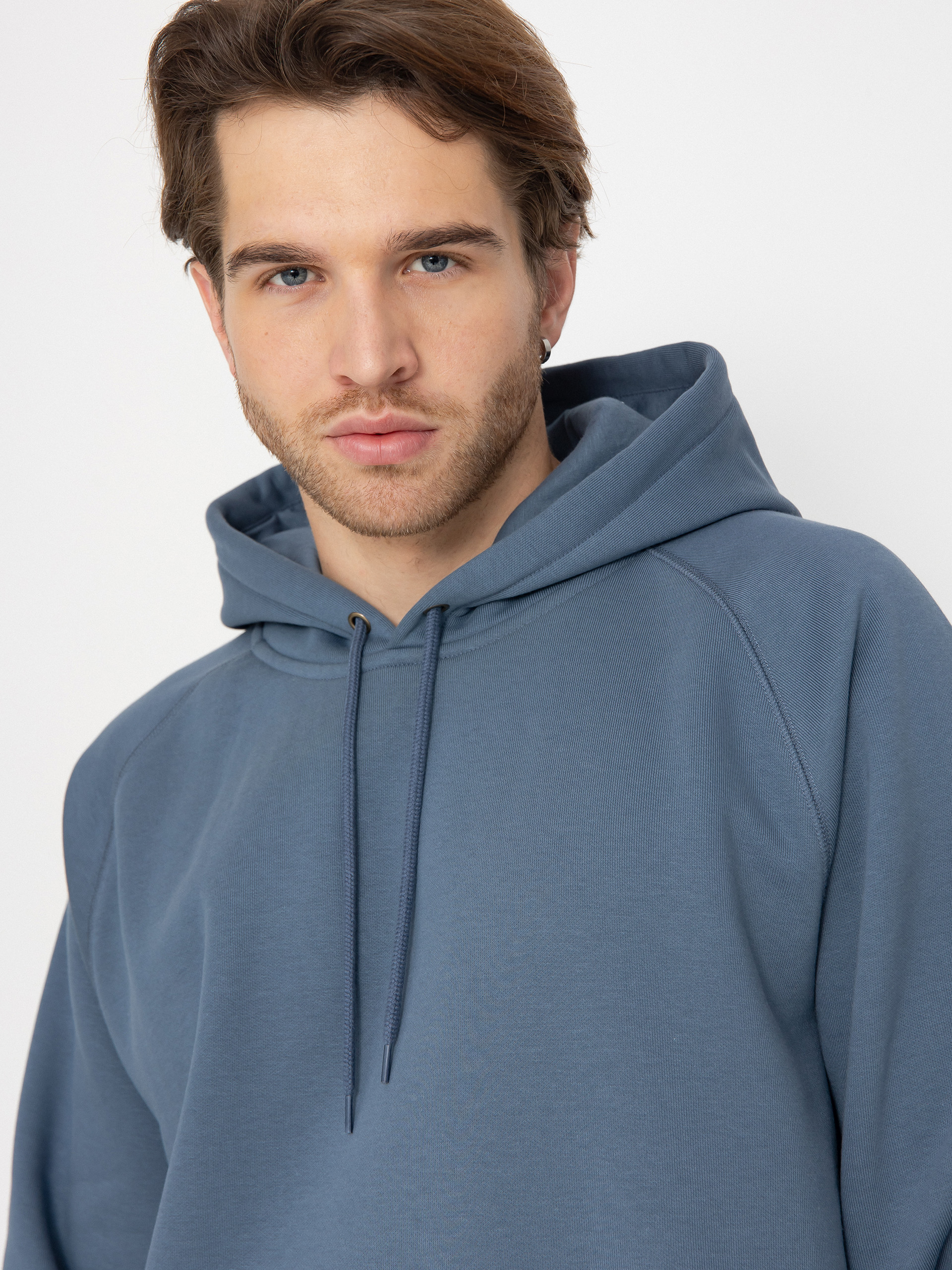 Hanorac cu glugă Carhartt WIP Chase HD (positano/gold)