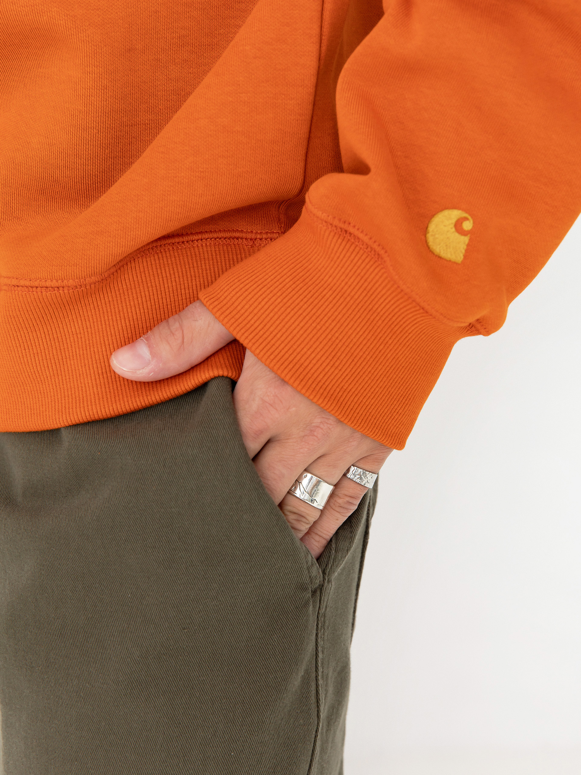 Hanorac Carhartt WIP Chase (turmeric/gold)