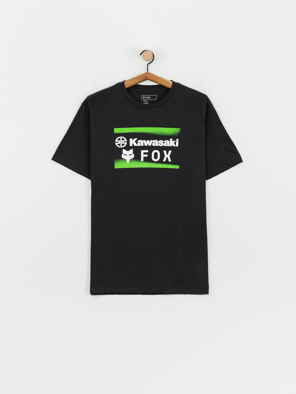 Tricou Fox X Kawasaki (black)