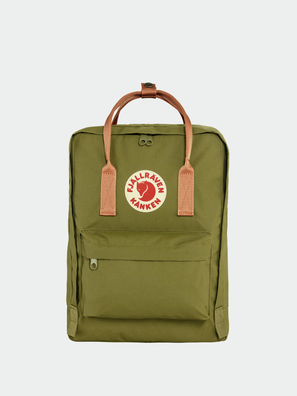 Rucsac Fjallraven Kanken (foliage green-peach sand)