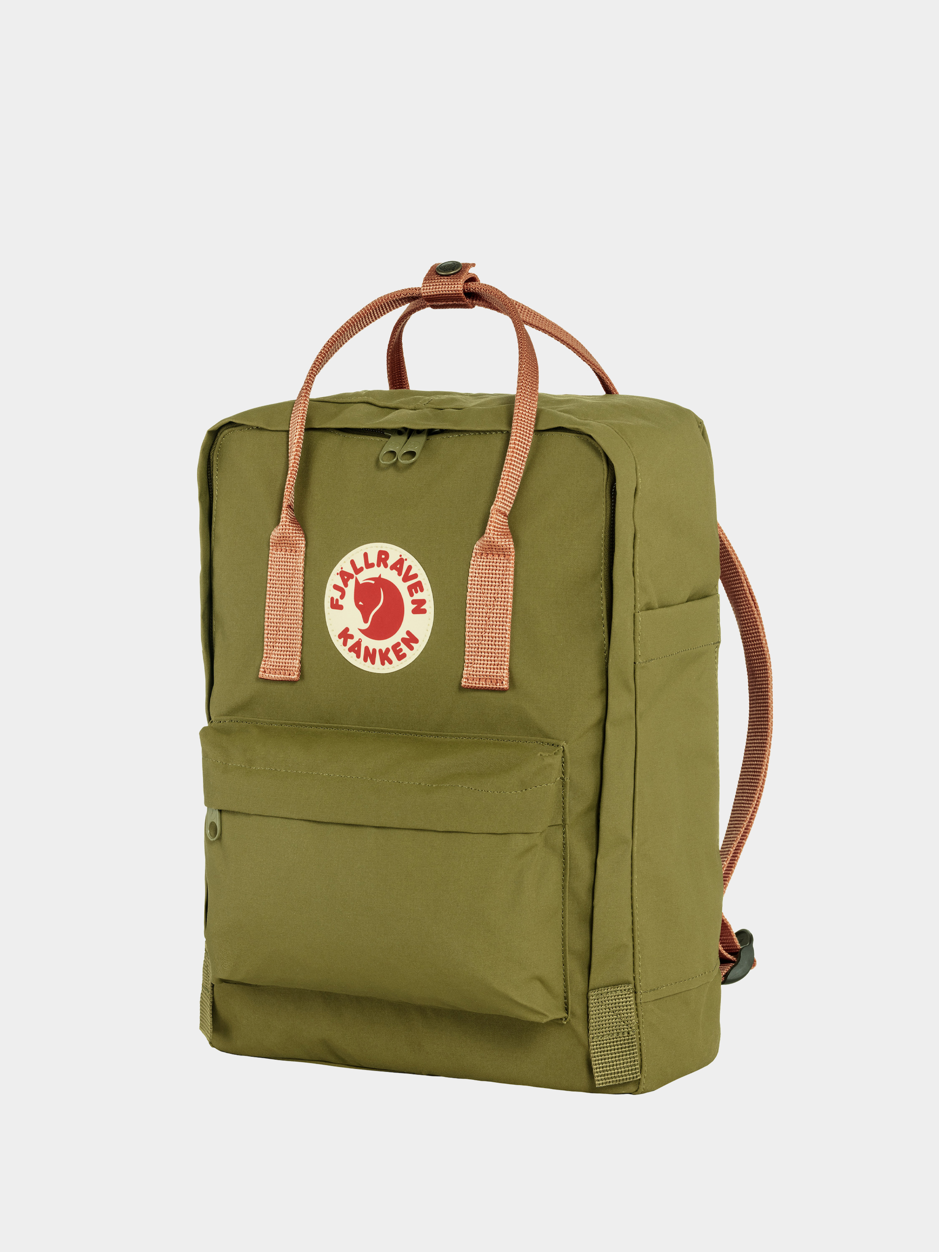 Rucsac Fjallraven Kanken (foliage green-peach sand)