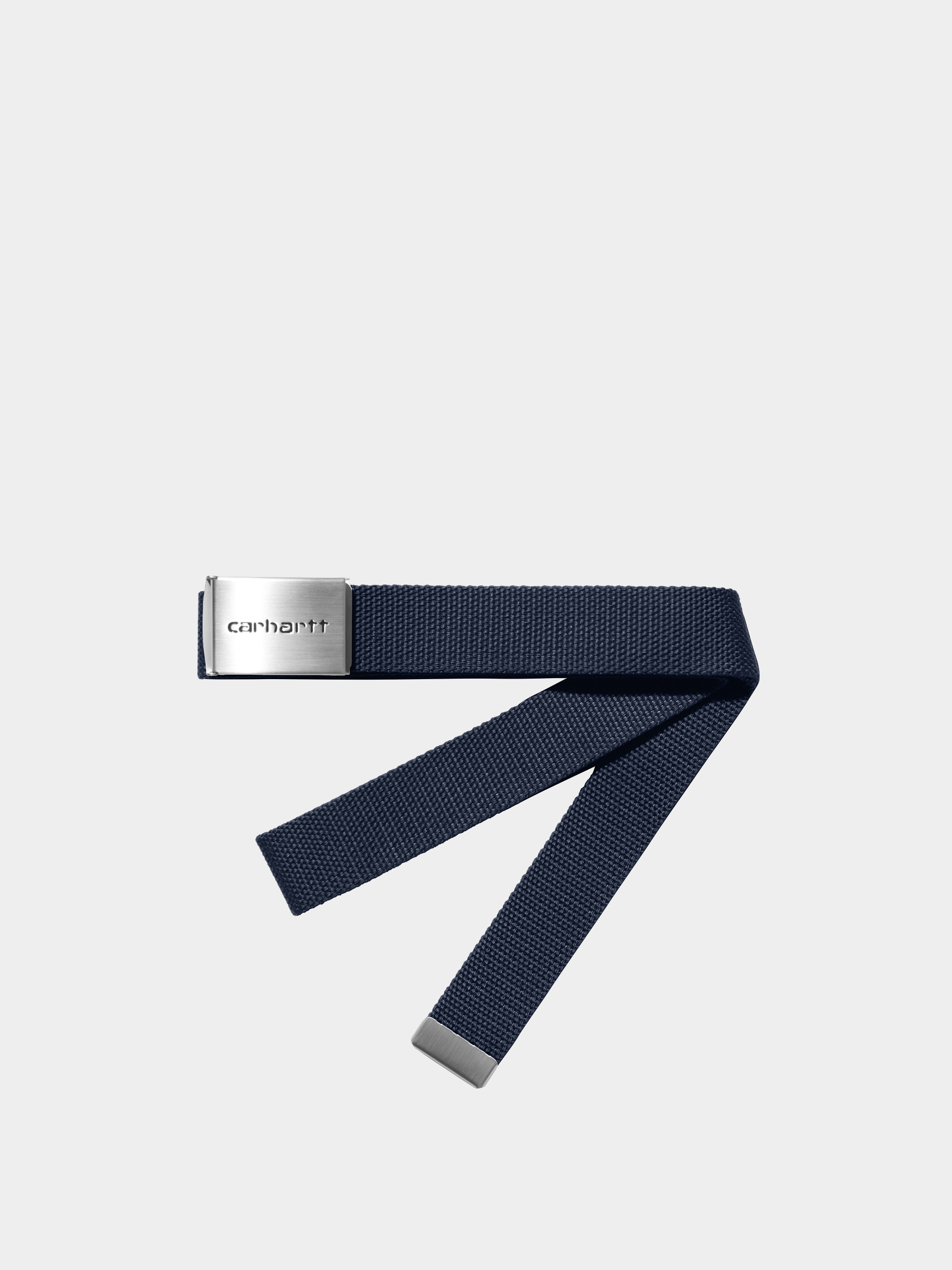 Curea Carhartt WIP Clip Belt Chrome (air force blue)