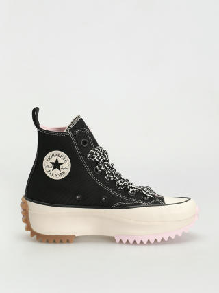 Pantofi Converse Run Star Hike Hi (black/pink foam/egret)