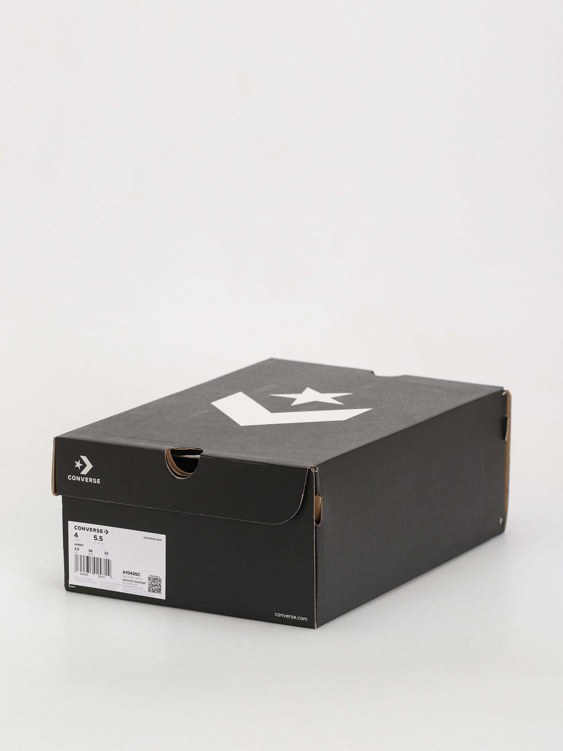 Pantofi Converse Run Star Hike Hi (black/pink foam/egret)