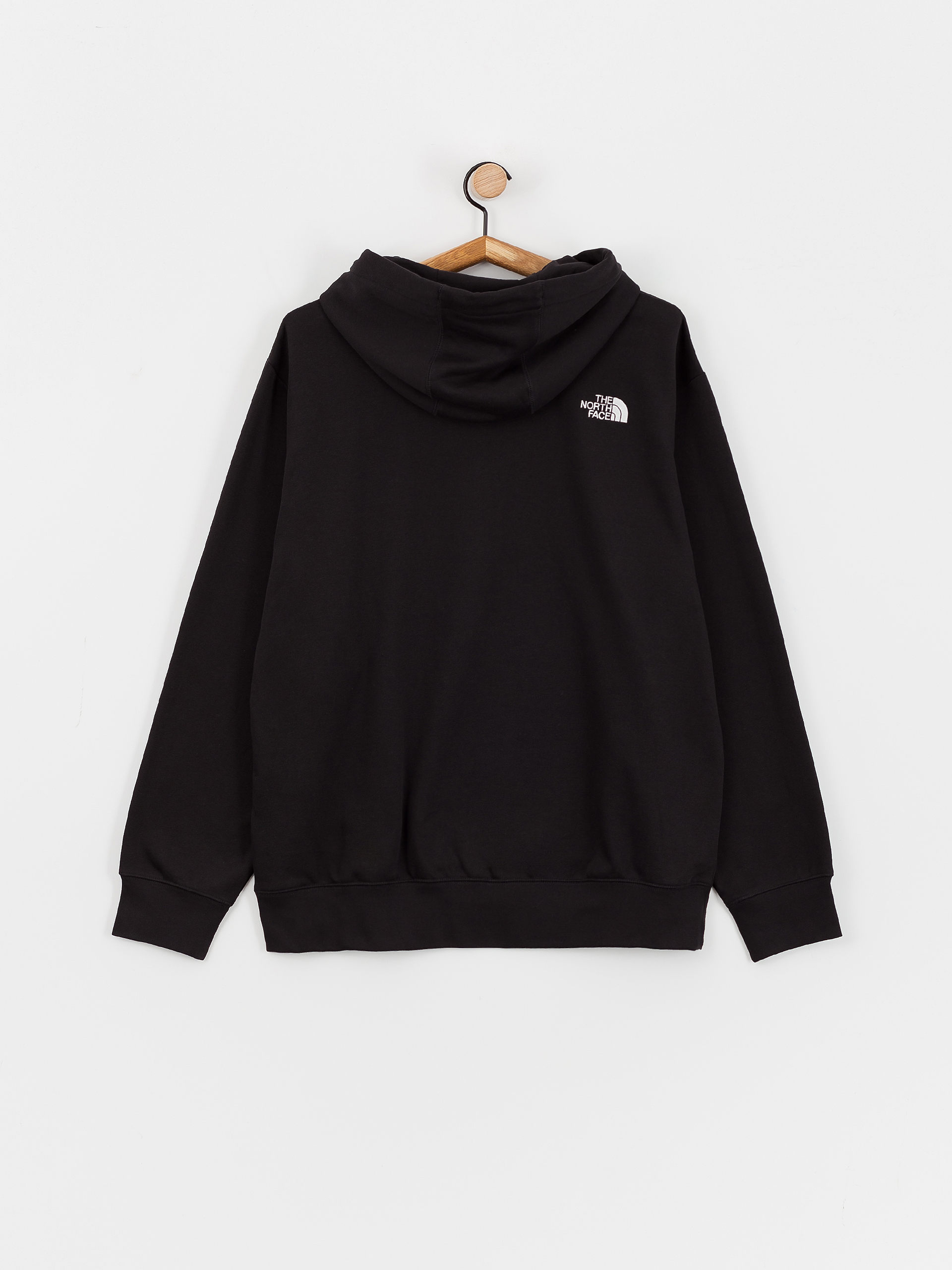 Hanorac cu glugă The North Face Essential Relaxed HD (tnf black)