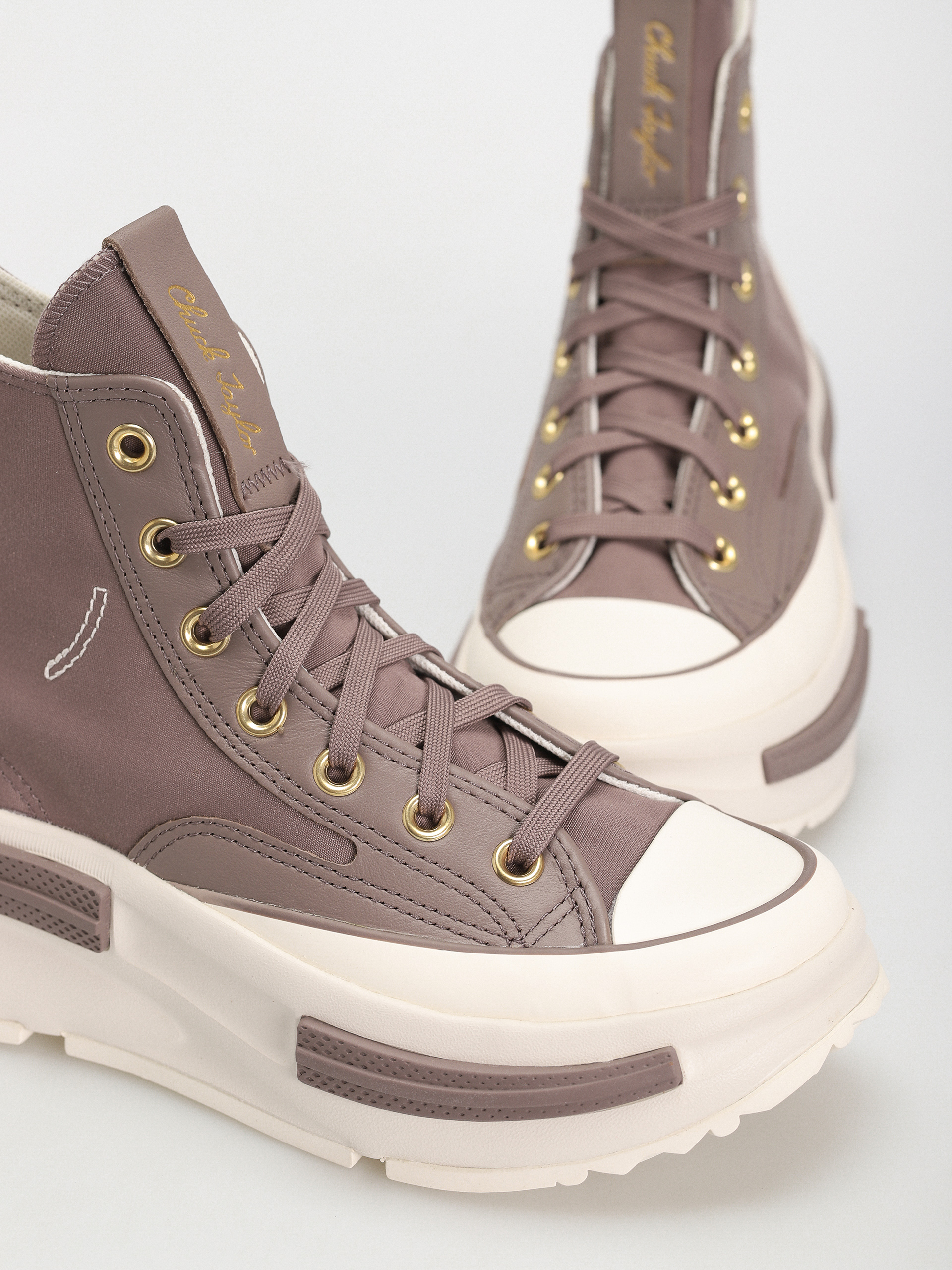 Pantofi Converse Run Star Legacy CX Hi (pure pumice/egret/gold)