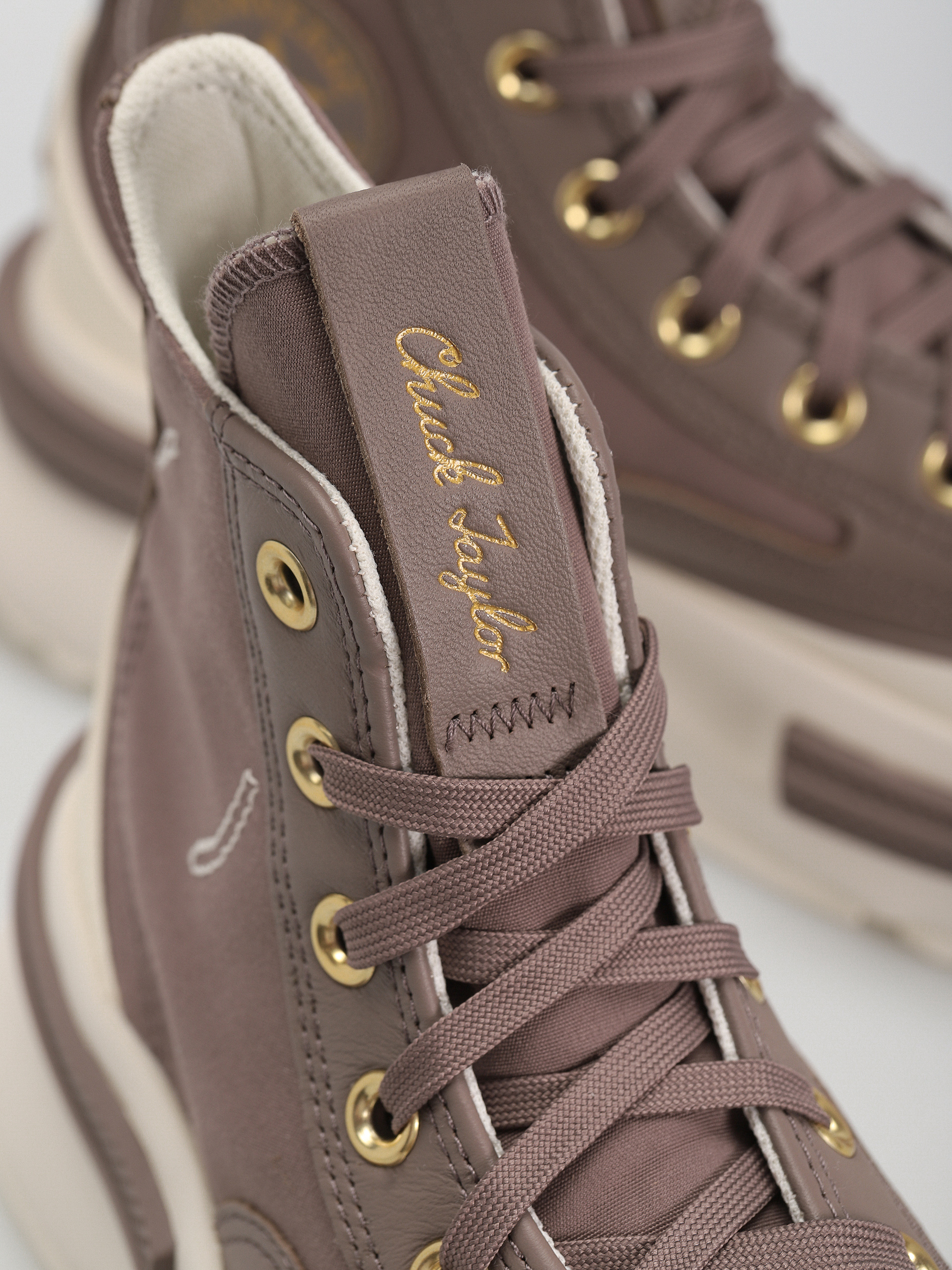 Pantofi Converse Run Star Legacy CX Hi (pure pumice/egret/gold)