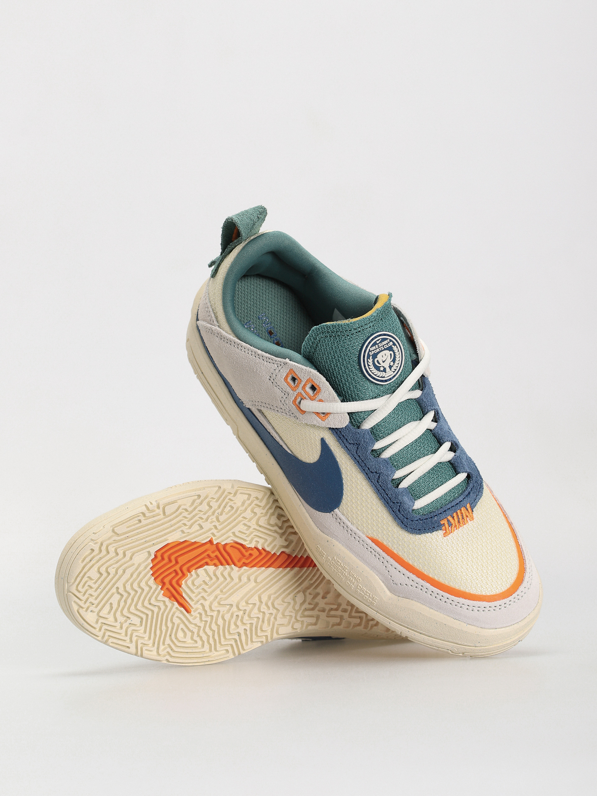 Pantofi Nike SB Day One JR (sail/court blue coconut milk photon dust)