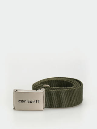 Curea Carhartt WIP Clip Belt Chrome (office green)