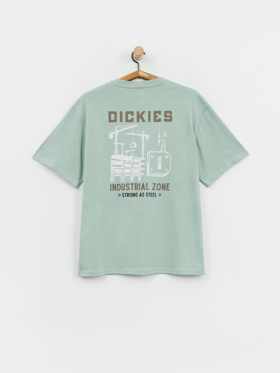 Tricou Dickies Industrial Zone (blue surf)