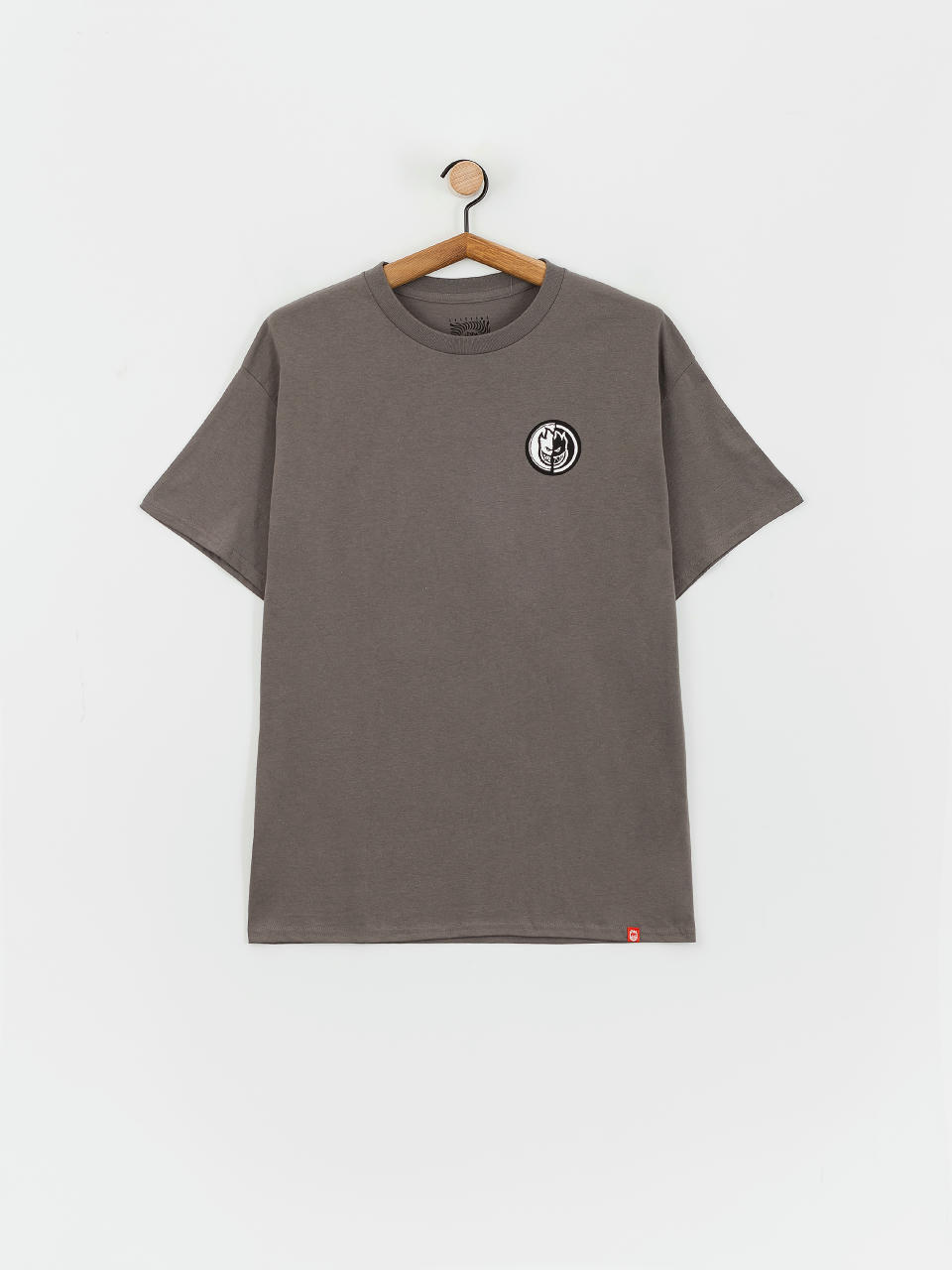 Tricou Spitfire Yin Yang (charcoal/black/red)