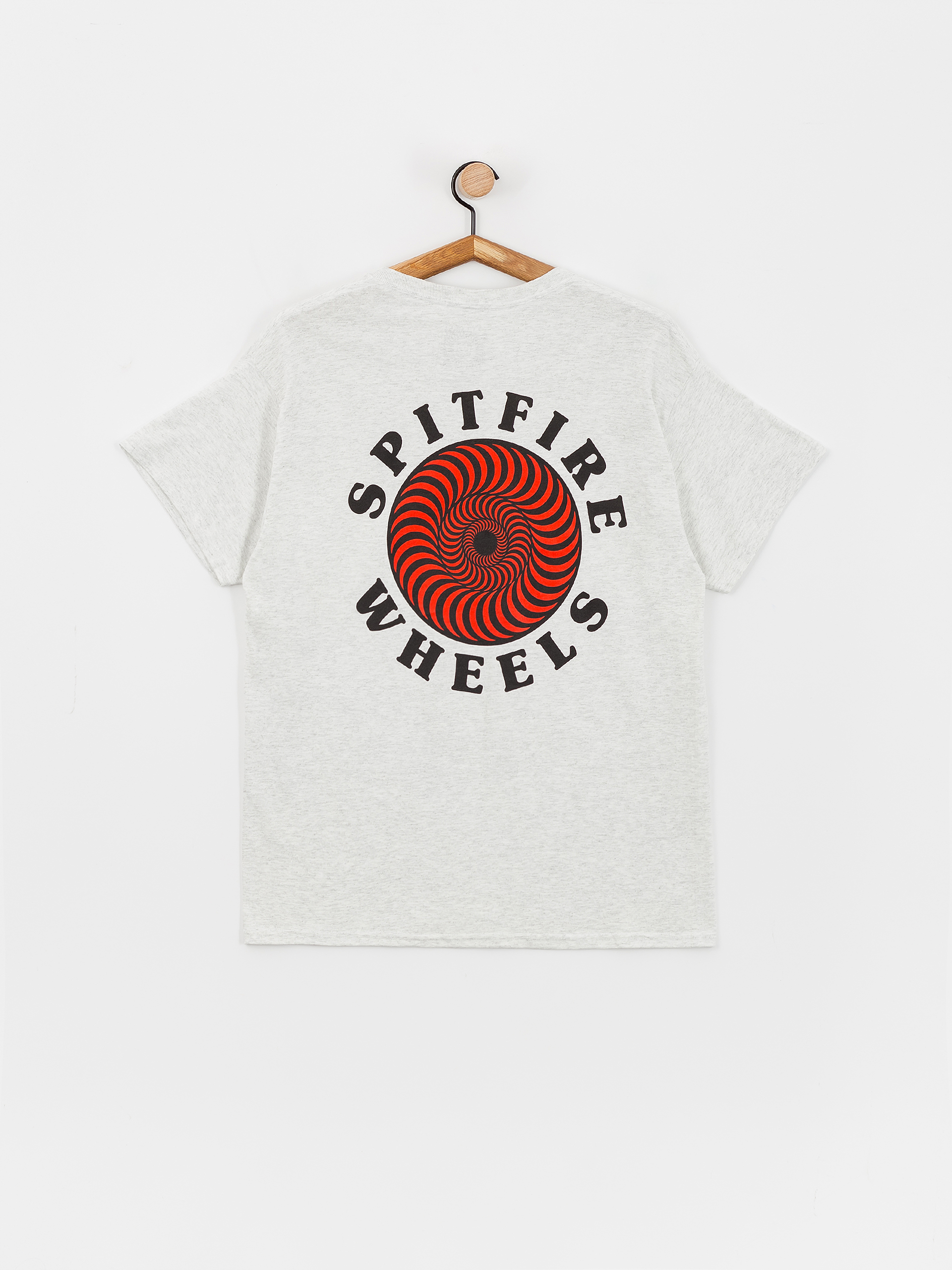 Tricou Spitfire Og Classic Fill (ash heather/black/red)