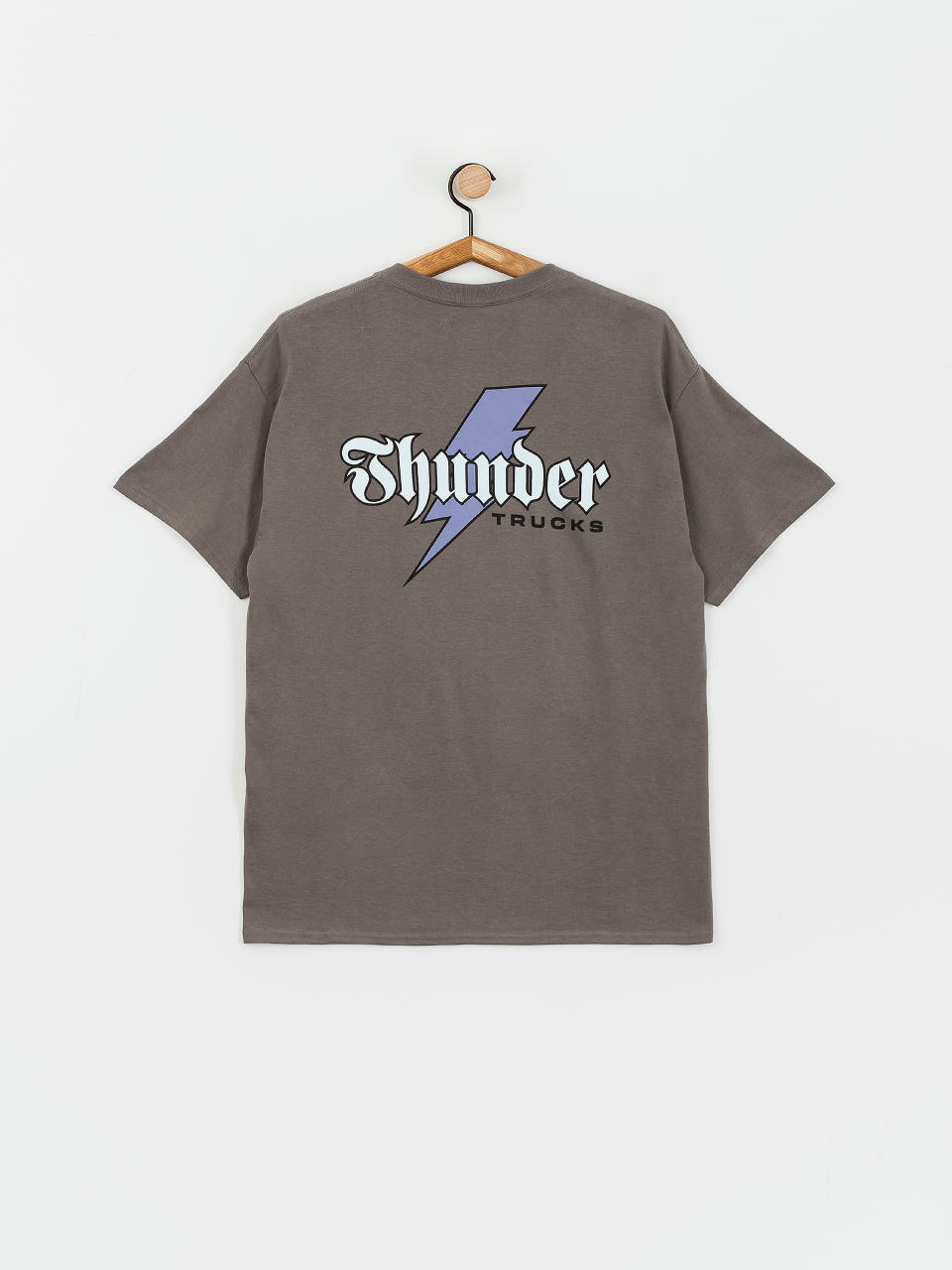 Tricou Thunder Bolt Script (charcoal)