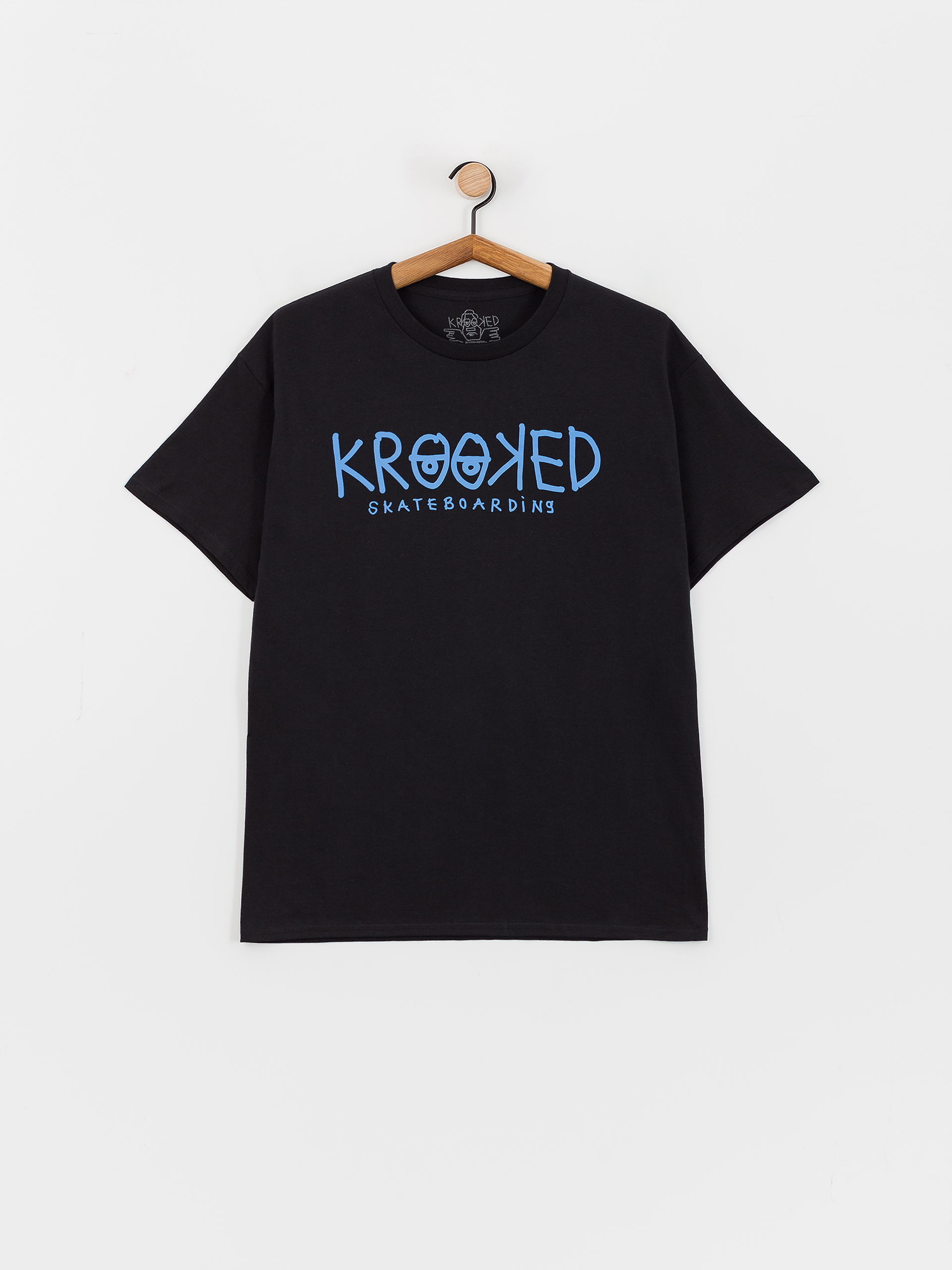 Tricou Krooked Krkd Eyes (black/blue)