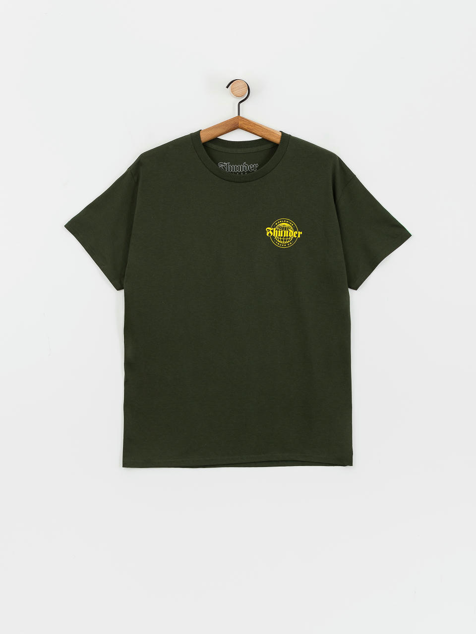 Tricou Thunder Worldwide Dbl (forest green/gold)