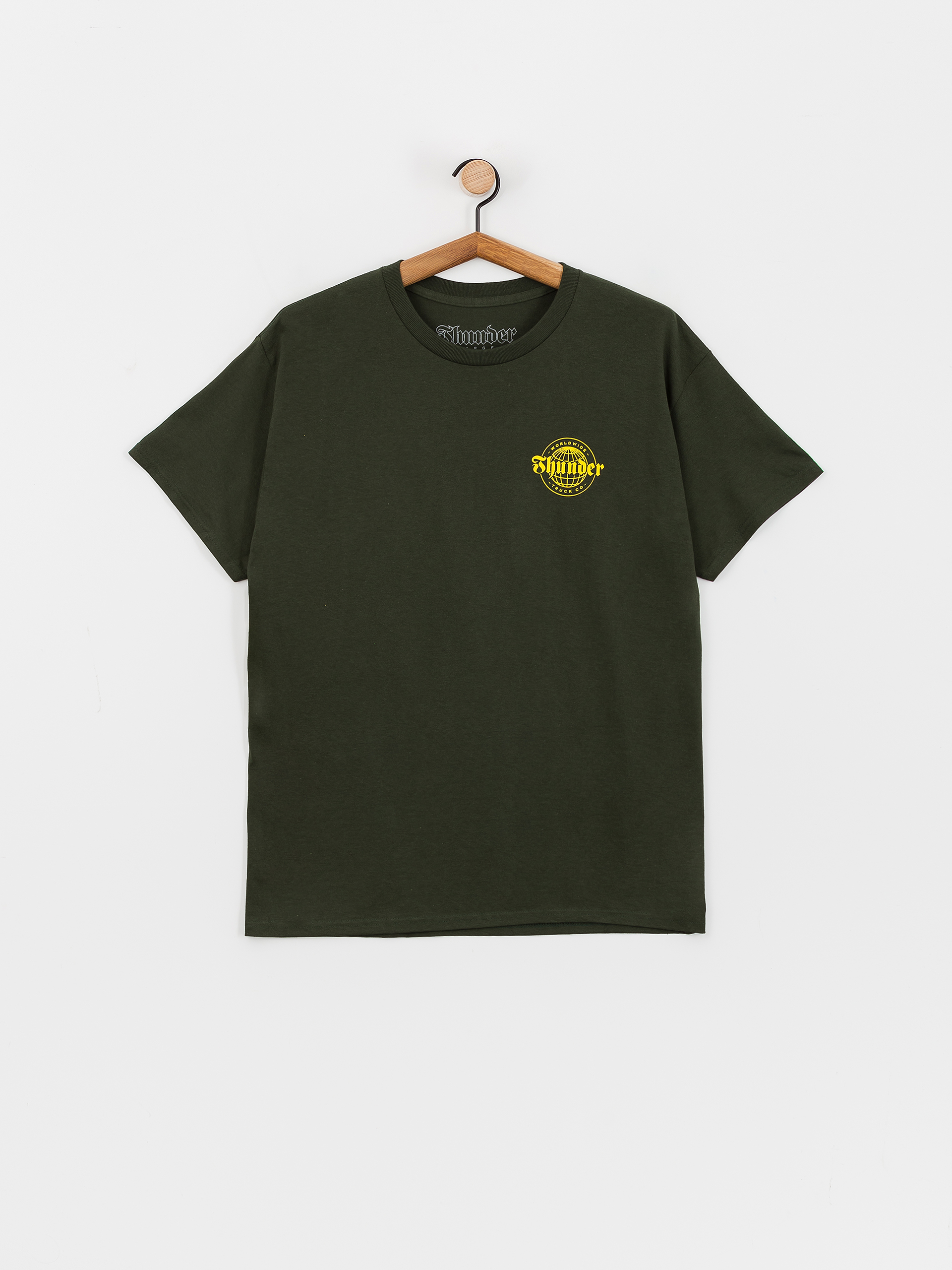 Tricou Thunder Worldwide Dbl (forest green/gold)