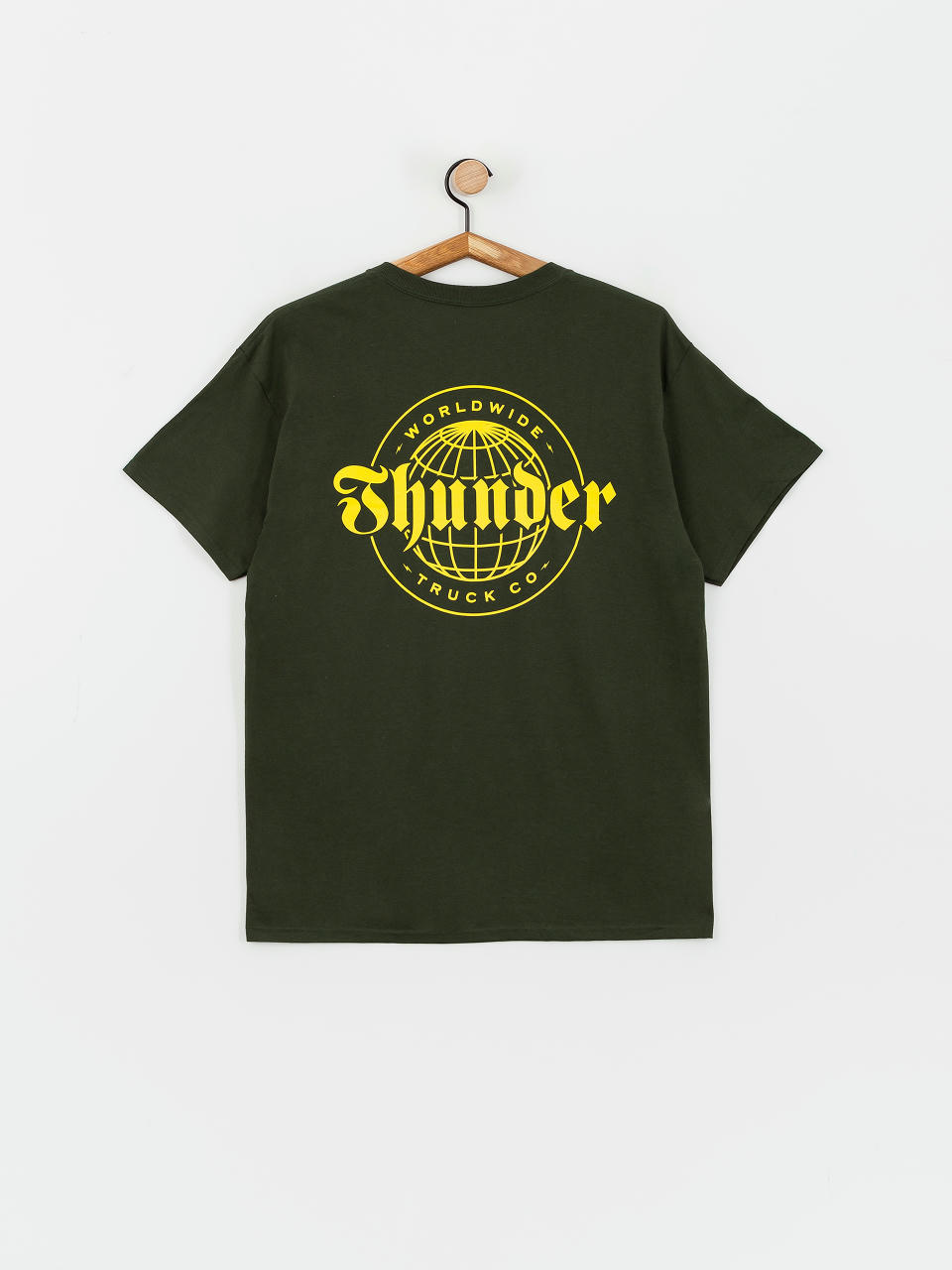 Tricou Thunder Worldwide Dbl (forest green/gold)