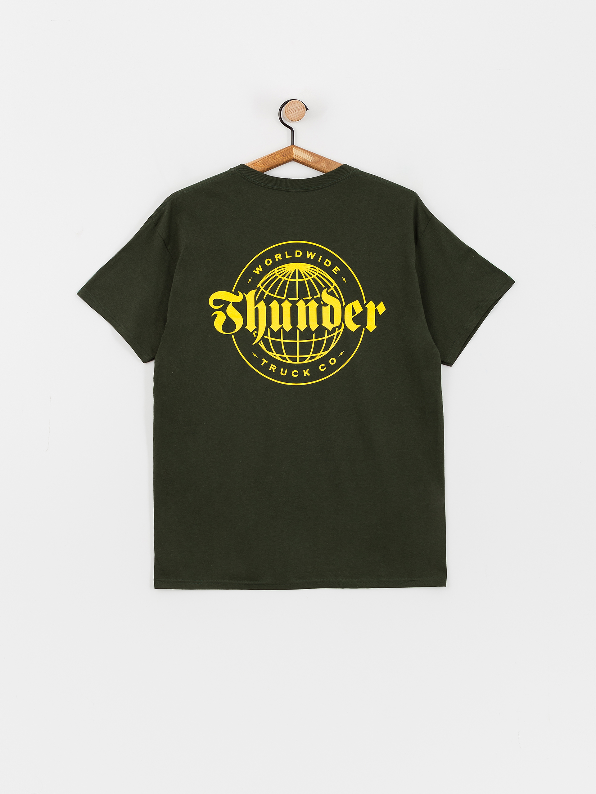 Tricou Thunder Worldwide Dbl (forest green/gold)