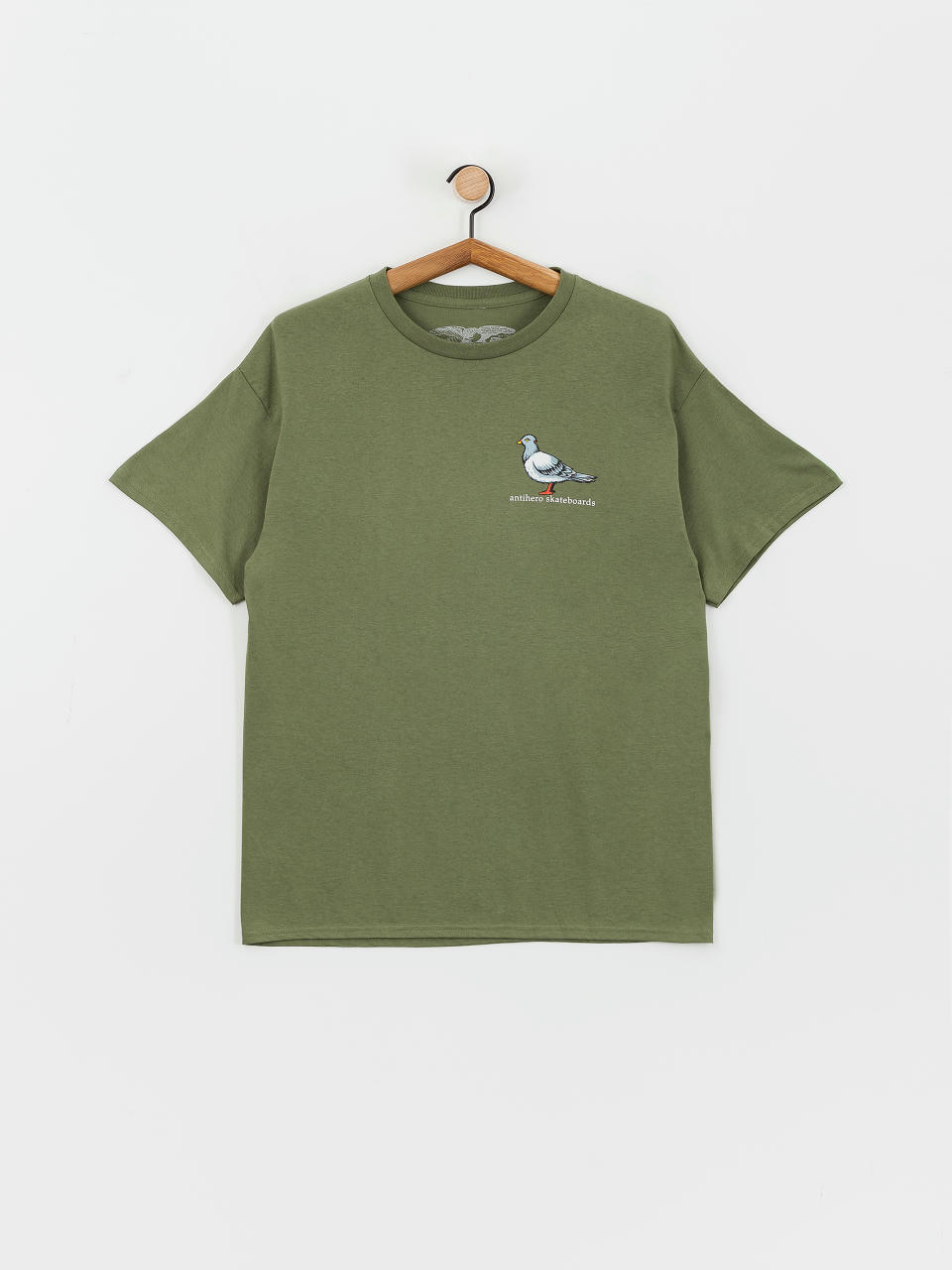 Tricou Antihero Lil Pigeon (military green)