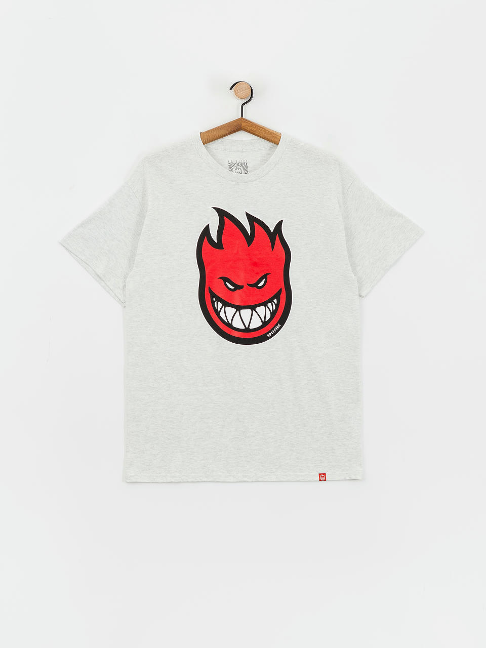 Tricou Spitfire Big Head Fill (ash heather/red/black/white)