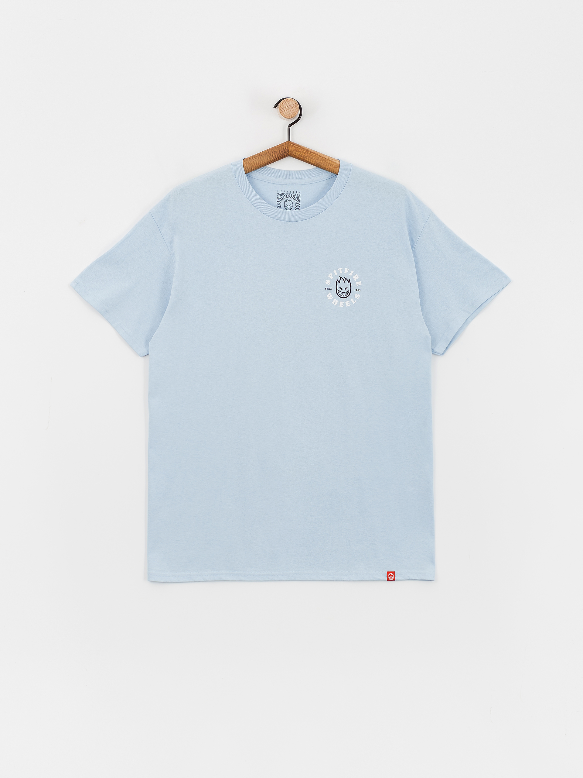 Tricou Spitfire Big Head Classic (light blue/black/white)