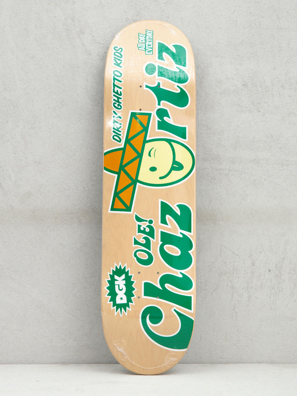 Placă DGK Ole Chaz Ortiz (natural/green)