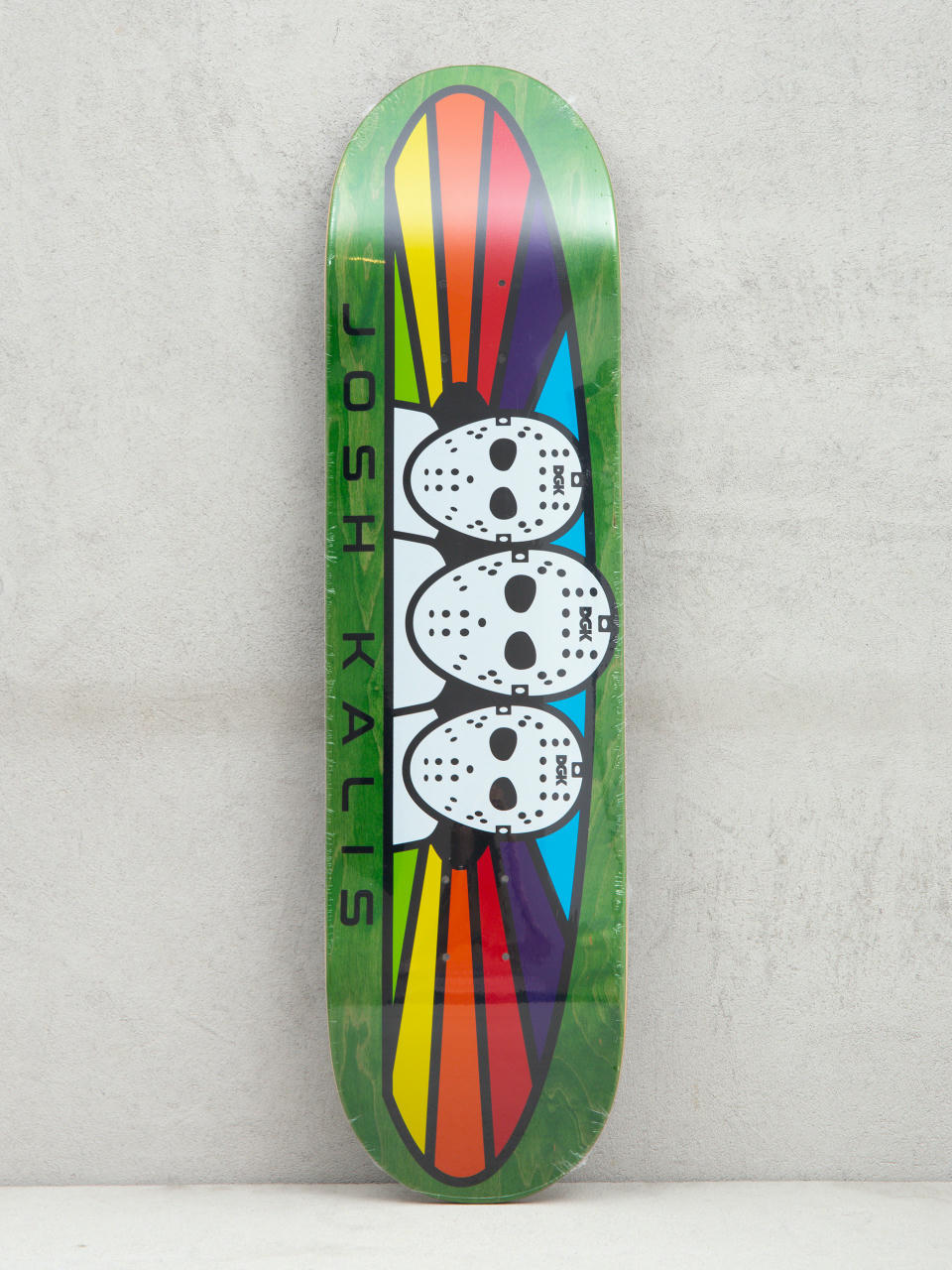 Placă DGK Ufo Josh Kalis (green/assorted)