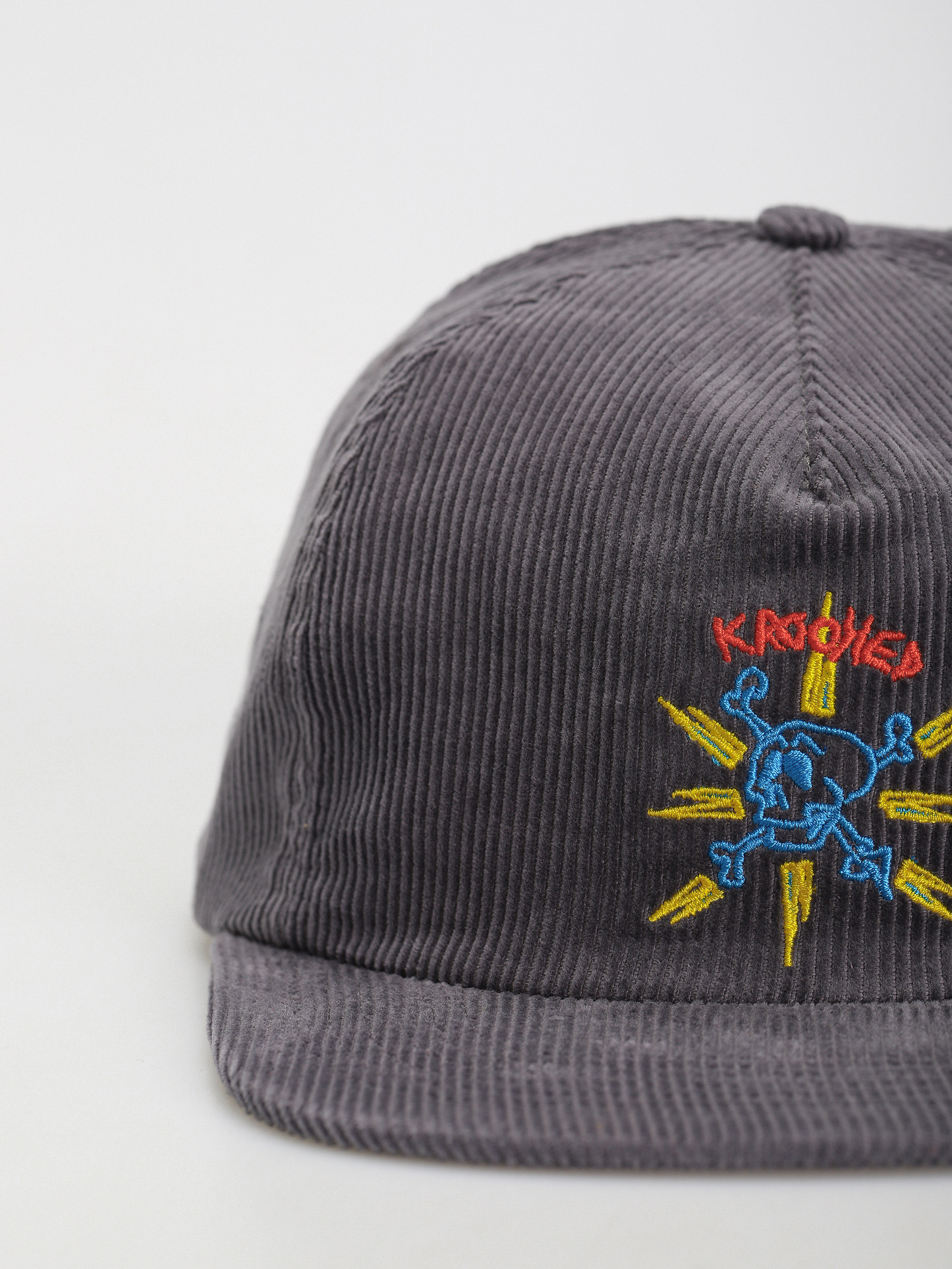 Șapcă Krooked Style Kr Snap (charcoal)