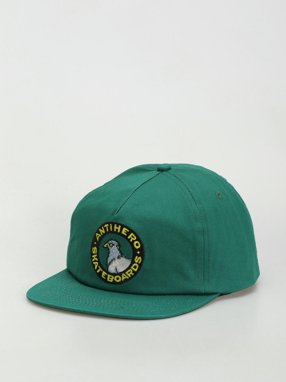 Șapcă Antihero Basic Pigeon Round Snap (dark green)