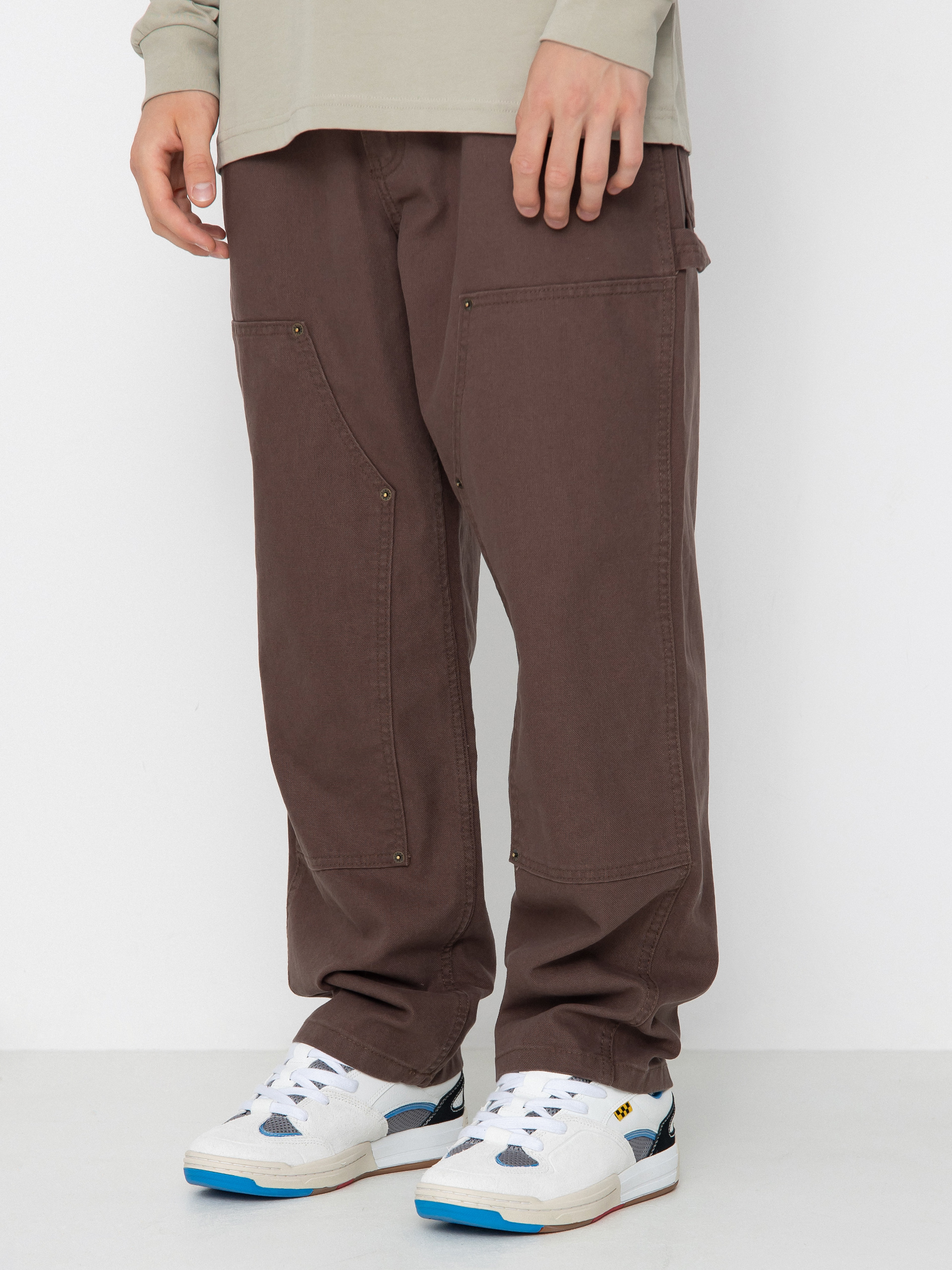 Pantaloni Vans Skate Drill Chore Ave Loose Carpenter (chocolate brown)