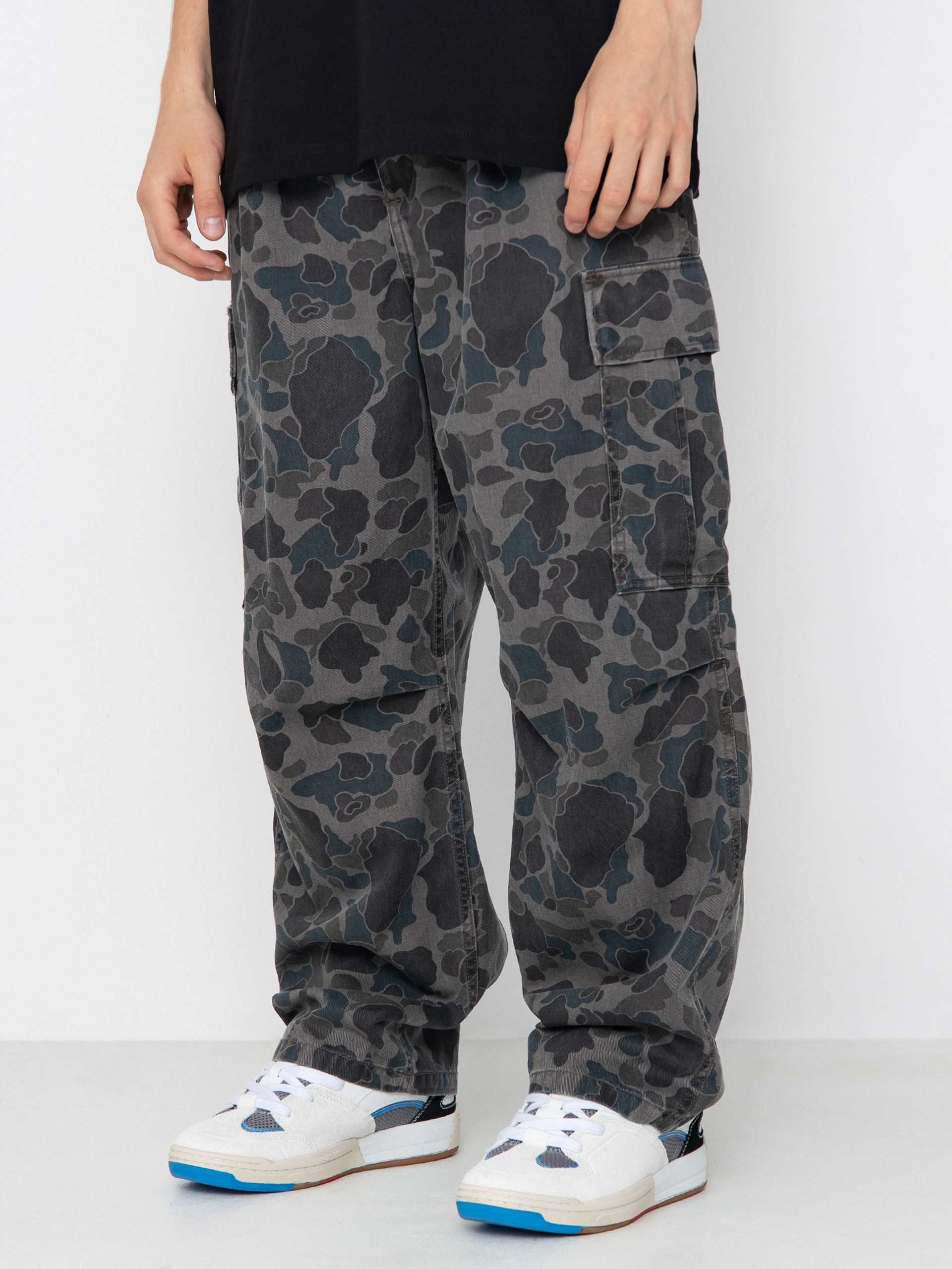 Pantaloni Carhartt WIP Cole Cargo (camo duck/grey)