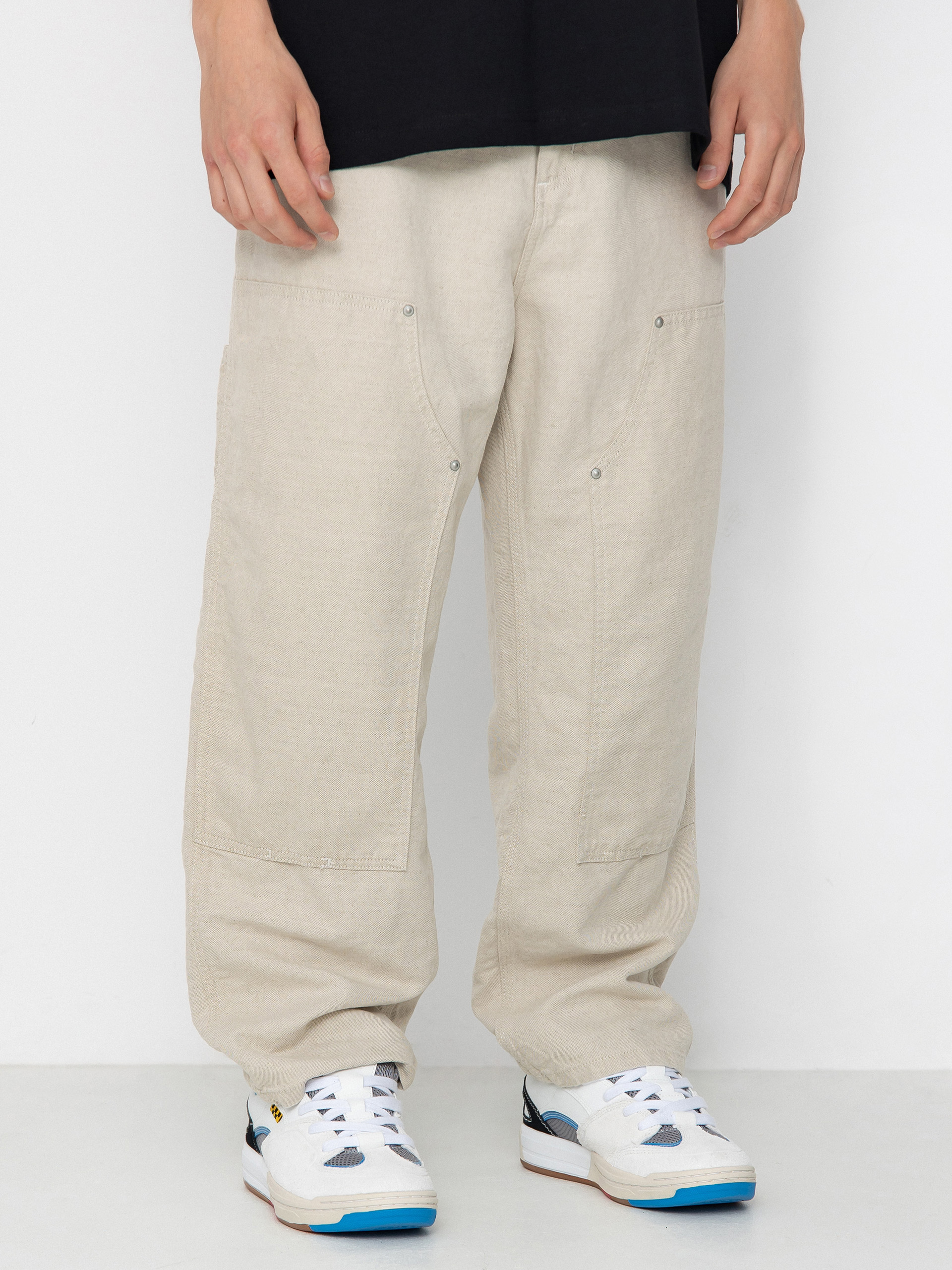 Pantaloni Carhartt WIP Walter Double Knee (natural)
