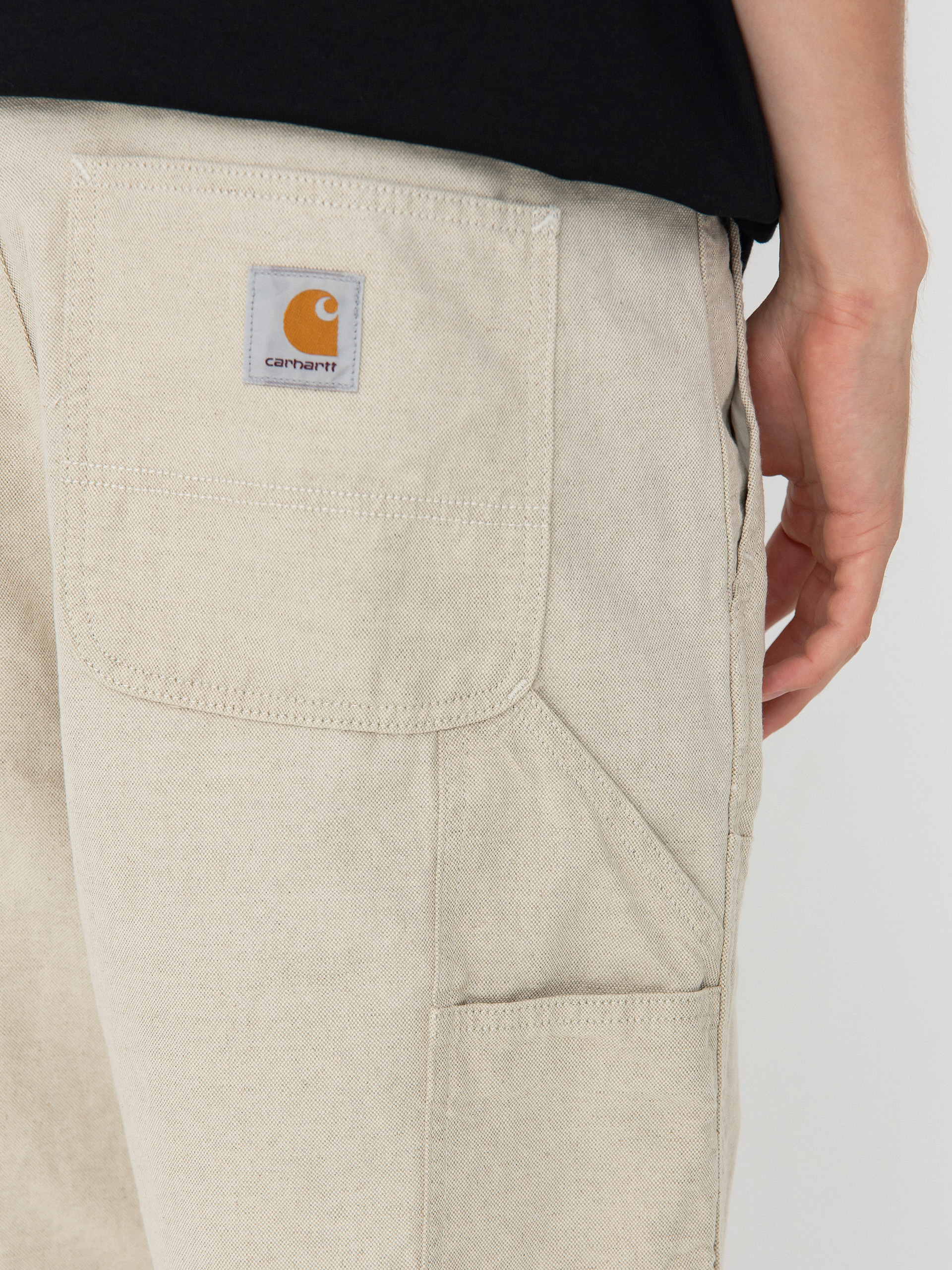 Pantaloni Carhartt WIP Walter Double Knee (natural)