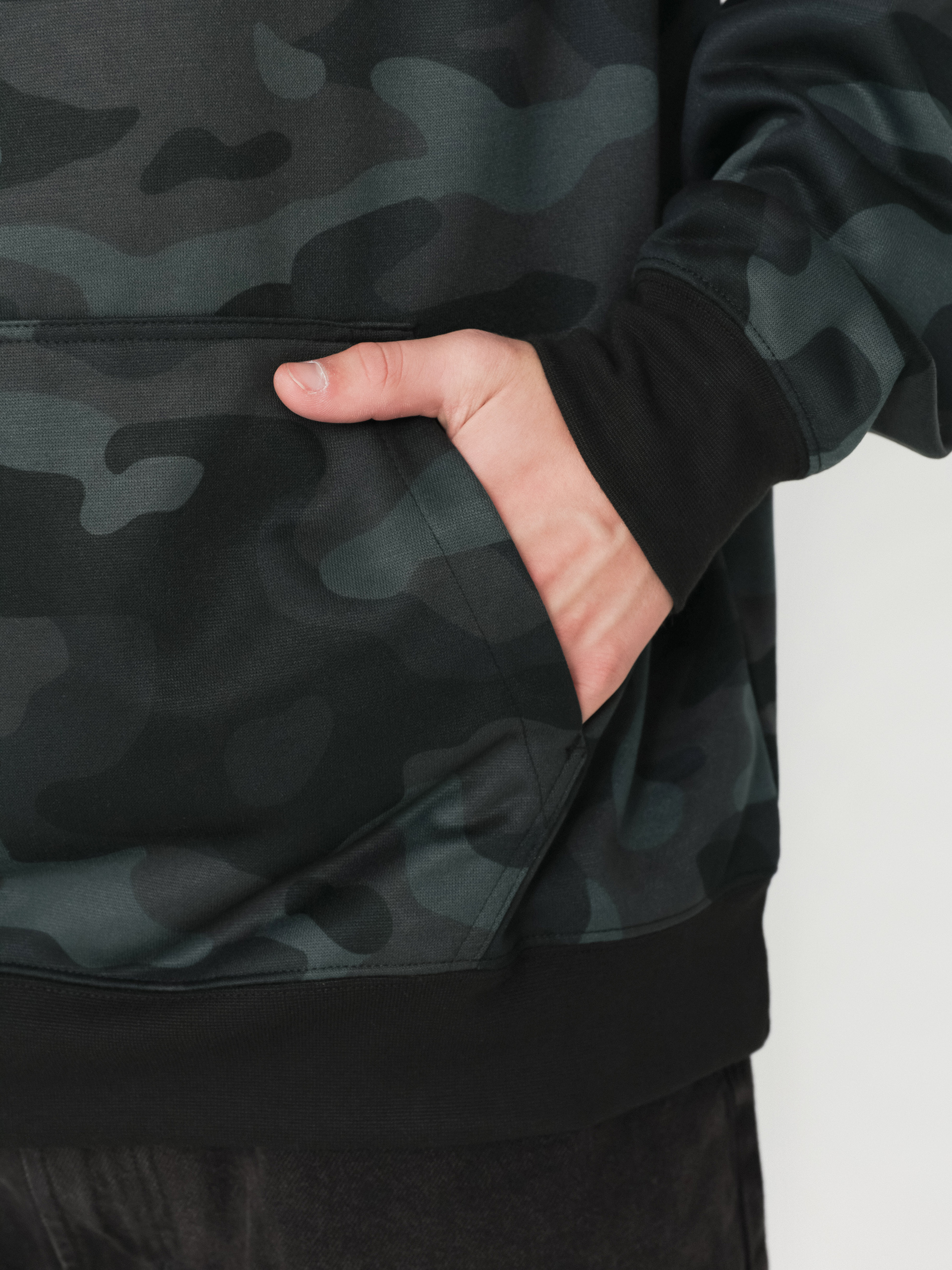 Hanorac cu glugă Fox Head Camo HD (black camo)