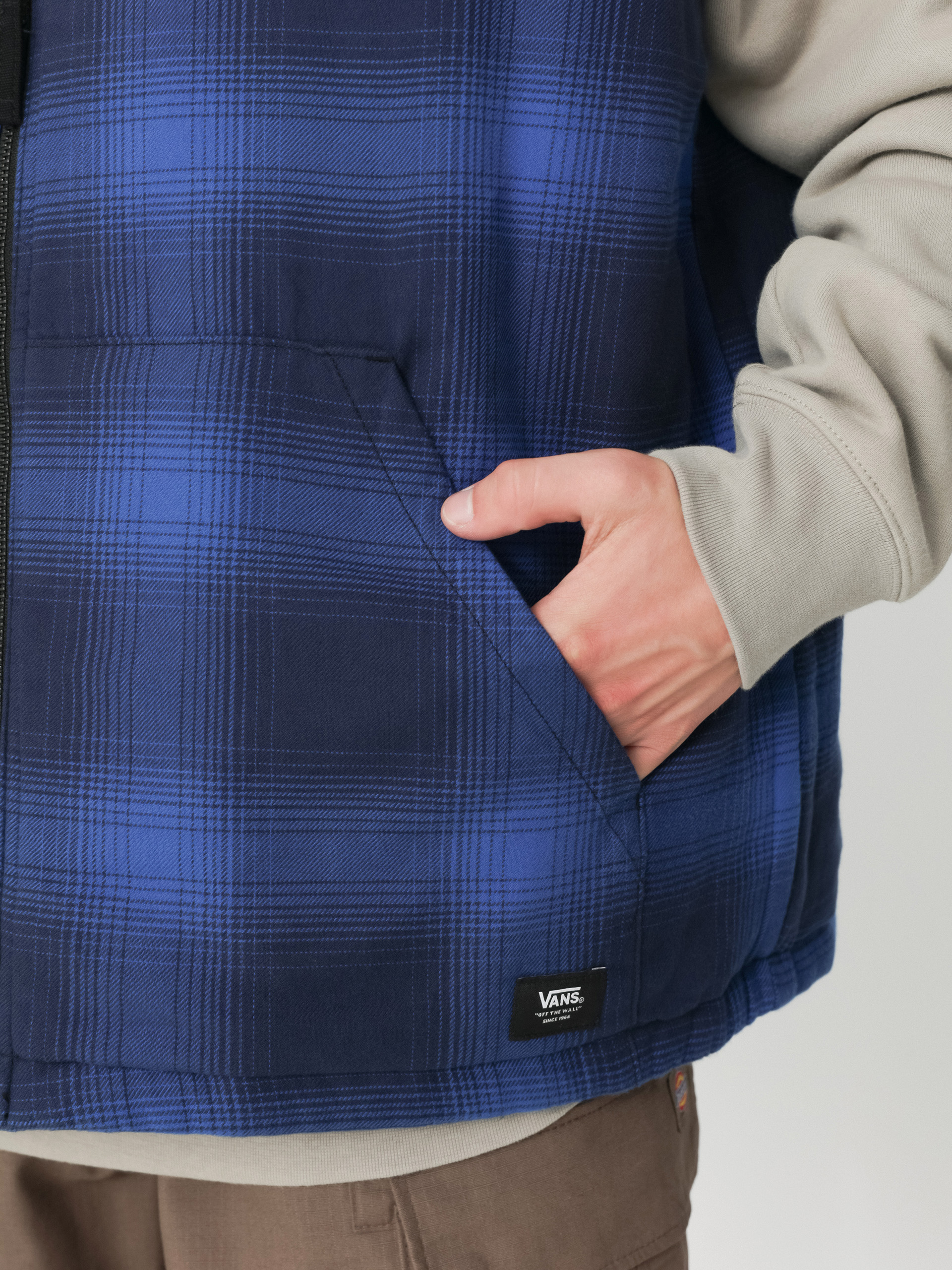 Vestă Vans Talbot Reversible (black/true blue)