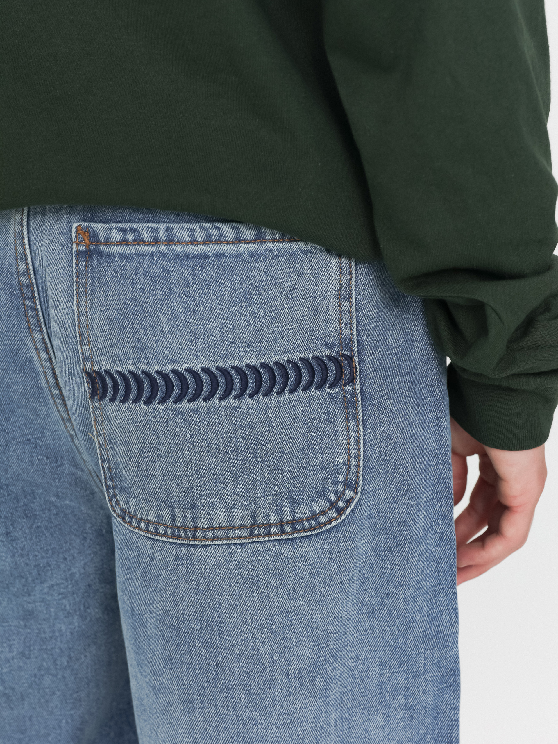 Pantaloni Spitfire Big Head Denim (medium stone wash)