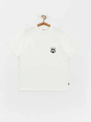 Tricou Carhartt WIP Heart Train Pocket (white)